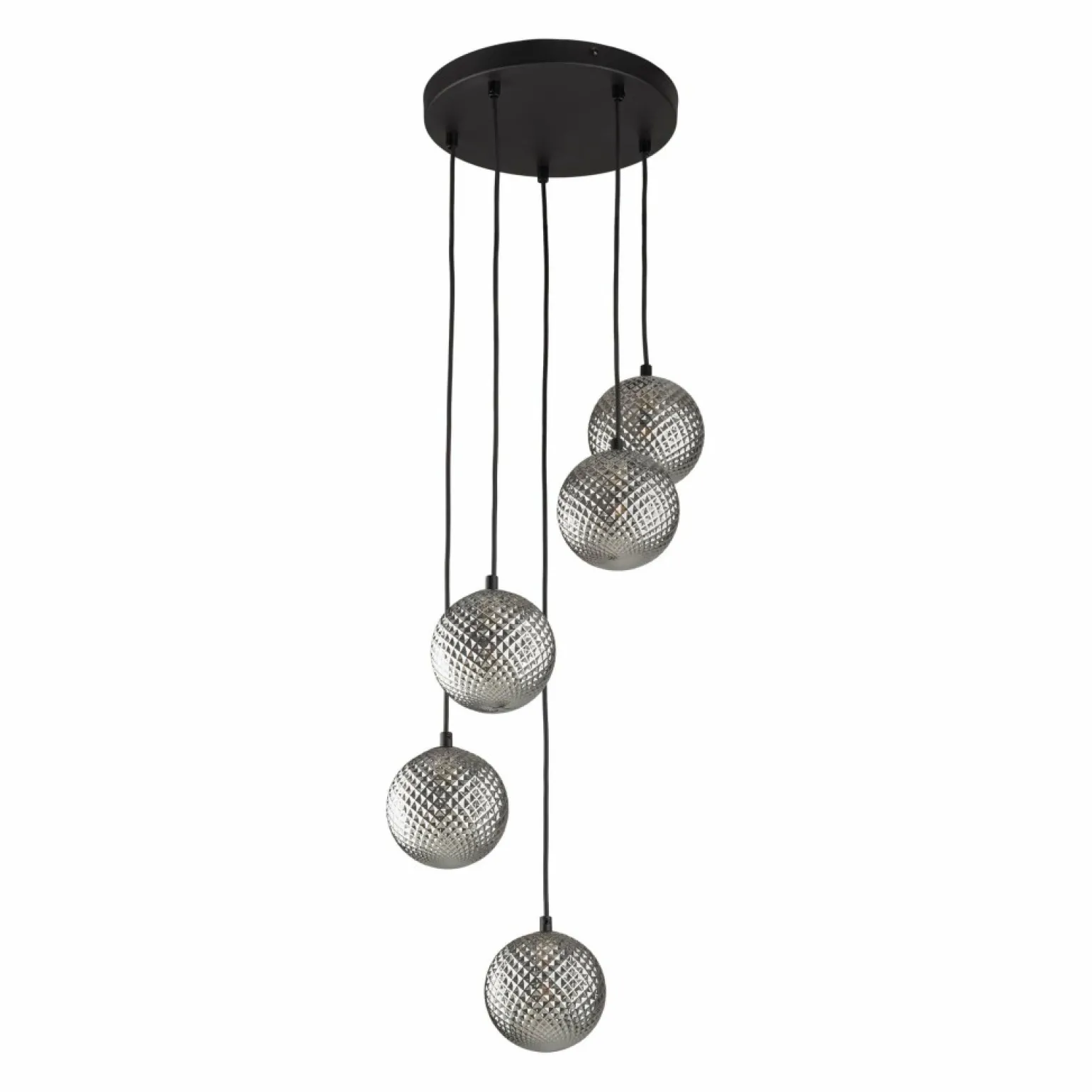 Clearance Dekoracyjna lampa wisząca do salonu loft TK 5747 z serii ELENA | Kaja Żyrandole Nowoczesne
