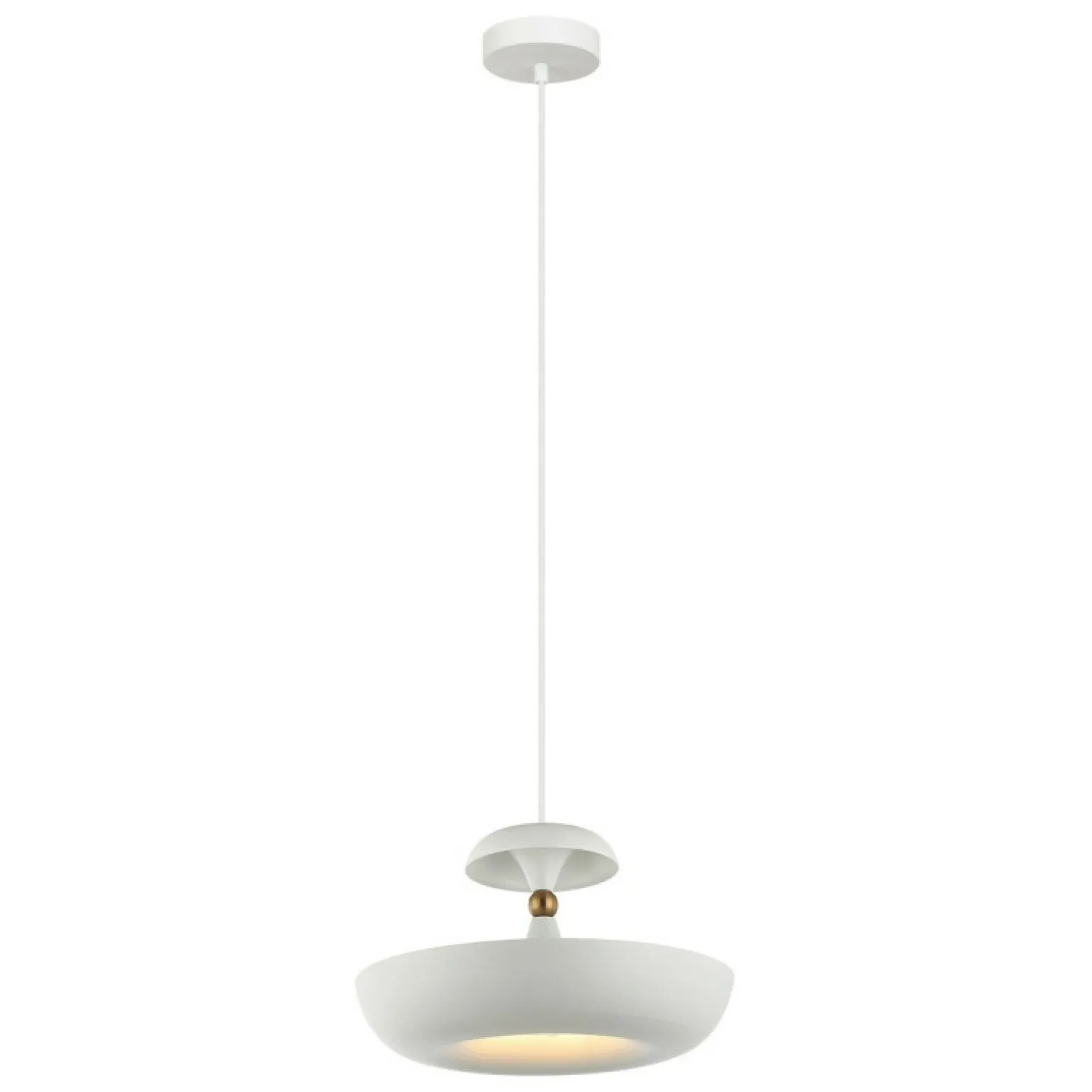 Sale Dekoracyjna lampa wisząca do sypialni PND-73221-1L-WH z serii MARINA Żyrandole Nowoczesne