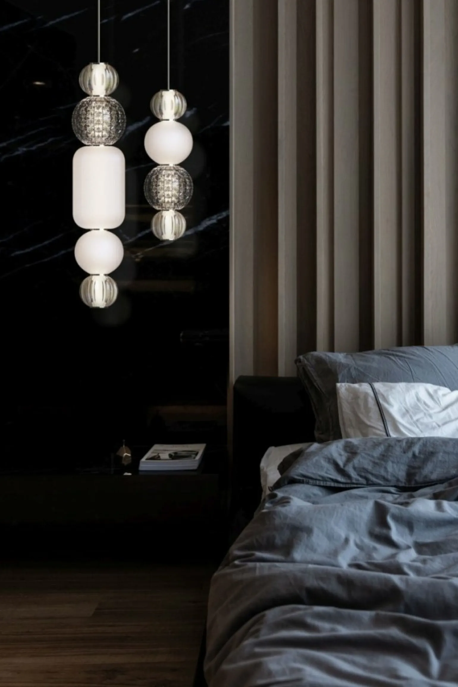 Sale Dekoracyjna lampa wisząca LED P069PL-L17CH3K COLLAR | Kaja Oświetlenie Żyrandole Nowoczesne