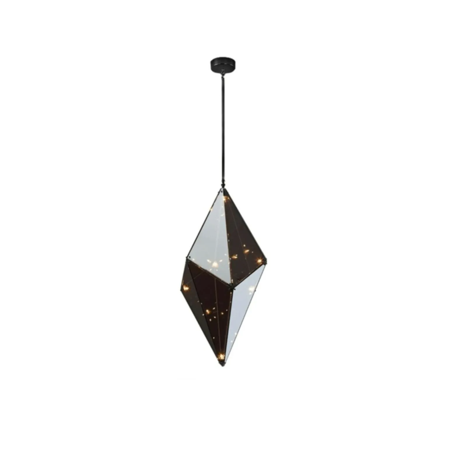 Shop Dekoracyjna lampa wisząca LP-055/1P BK KONSTELACJA | Kaja Oświetlenie Żyrandole Nowoczesne