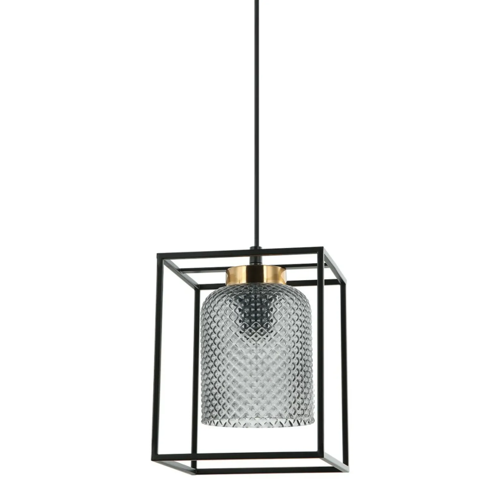 Shop Dekoracyjna lampa wisząca PND-23231-1-BK+SG SINELLA | Kaja Oświetlenie Żyrandole Nowoczesne