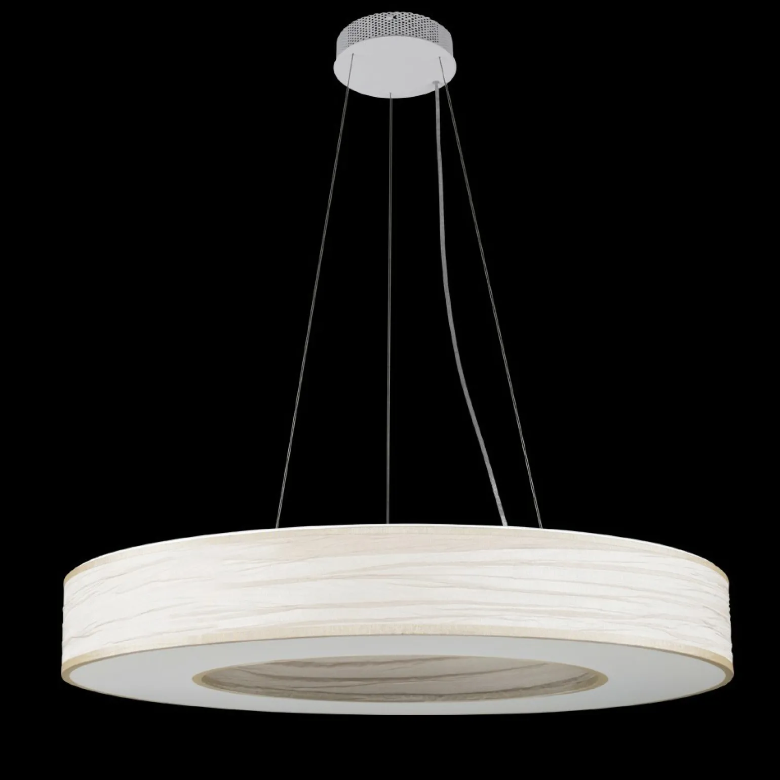 Best Sale Dekoracyjna, ledowa lampa wisząca ⌀90cm 67719 TUBUS | Kaja Oświetlenie Żyrandole Nowoczesne