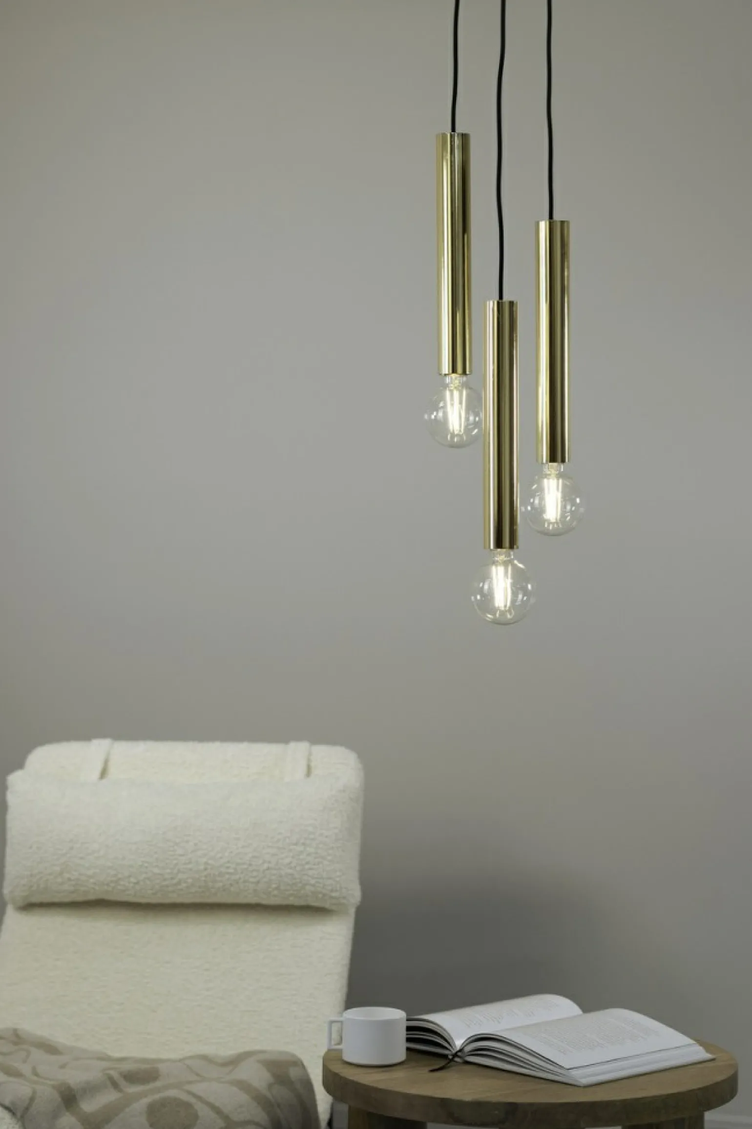 Flash Sale Dekoracyjna, złota lampa wisząca do kuchni 108436 z serii SENCILLO Żyrandole Nowoczesne