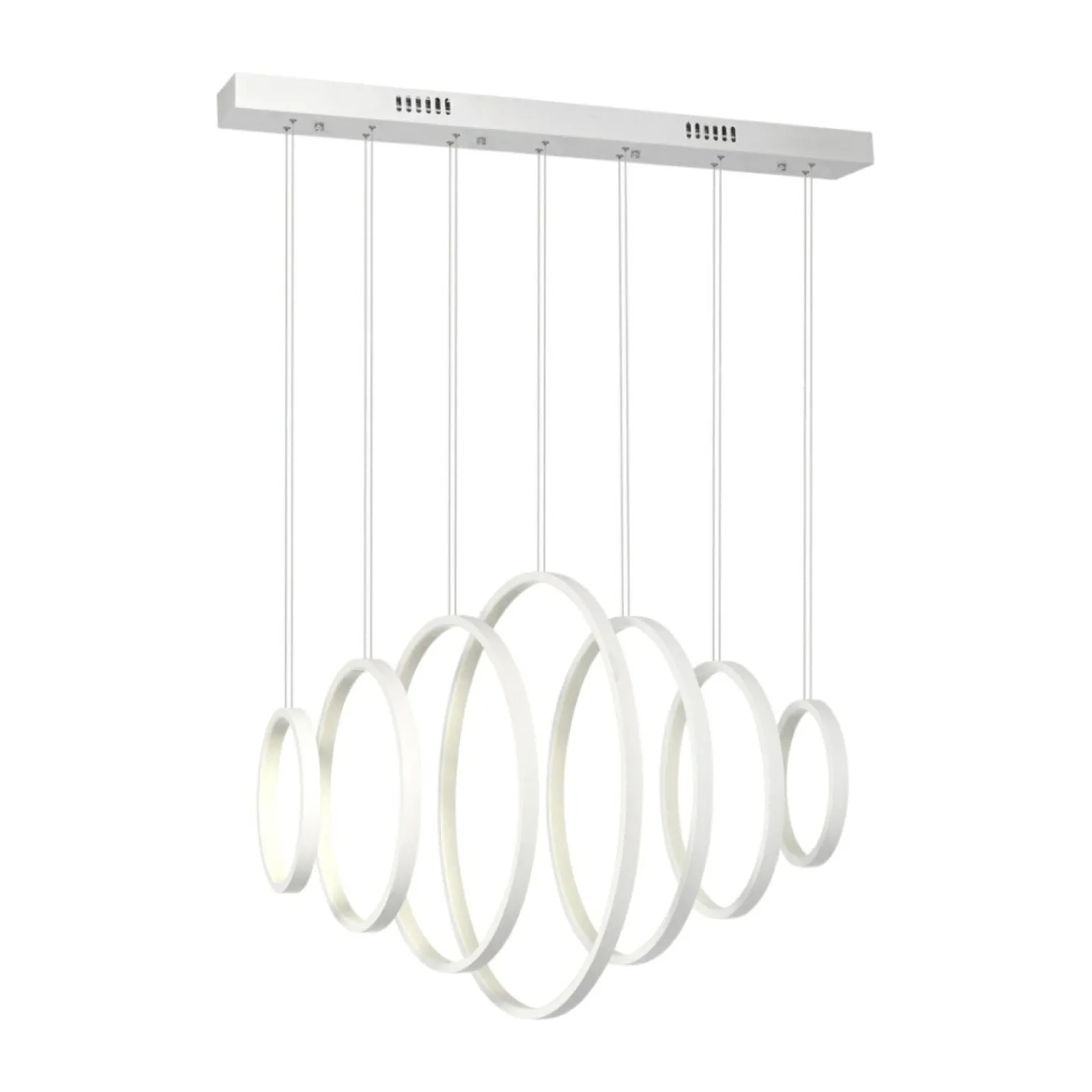 Best Sale Designerska, biała, ledowa lampa wisząca ML335 VERTIGO | Kaja Żyrandole Nowoczesne
