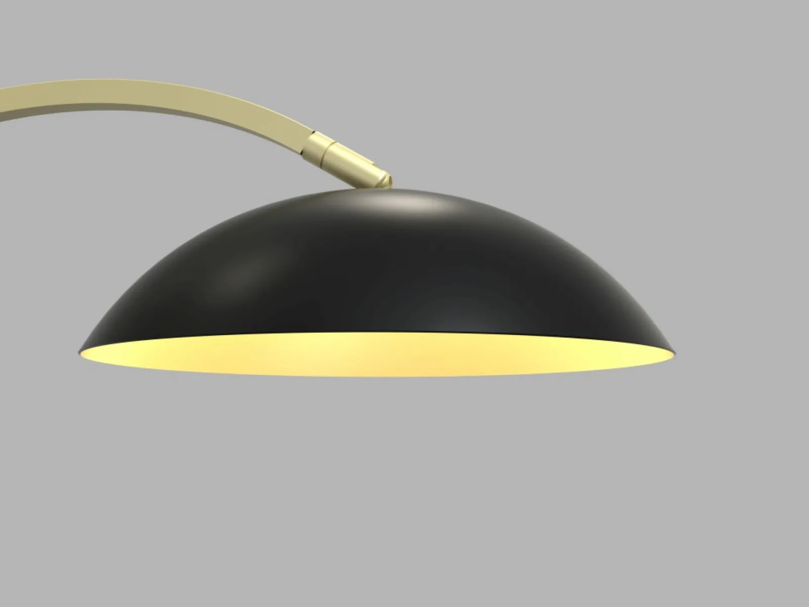 Sklep Kaja Designerska, czarno-złota lampka do biura WF 8001-104 ROSSKOFF | Kaja* Nowoczesne Lampki Stołowe | Lampy Led