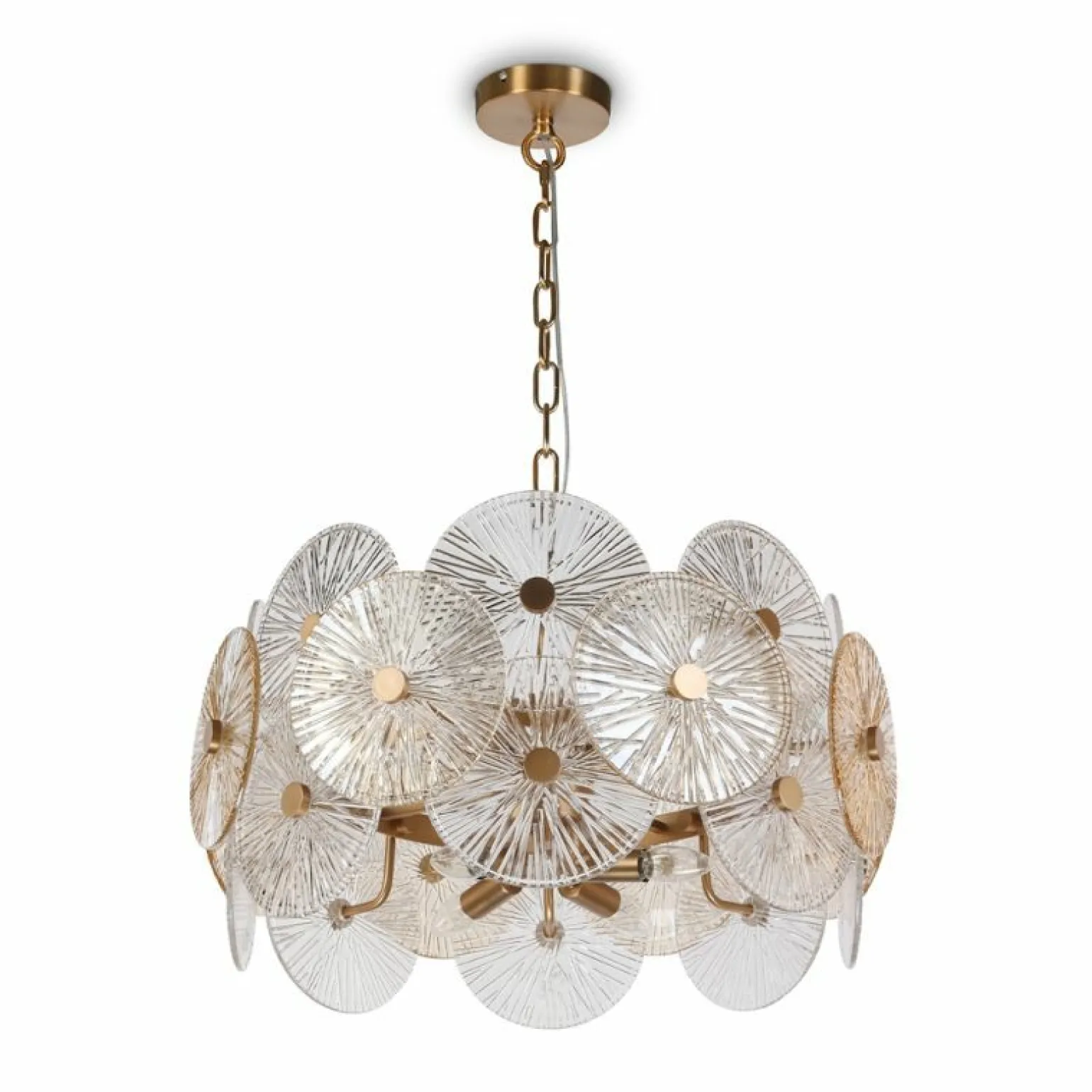 Sale Designerska, elegancka lampa wisząca do salonu MOD007PL-08G ASTER Żyrandole Nowoczesne
