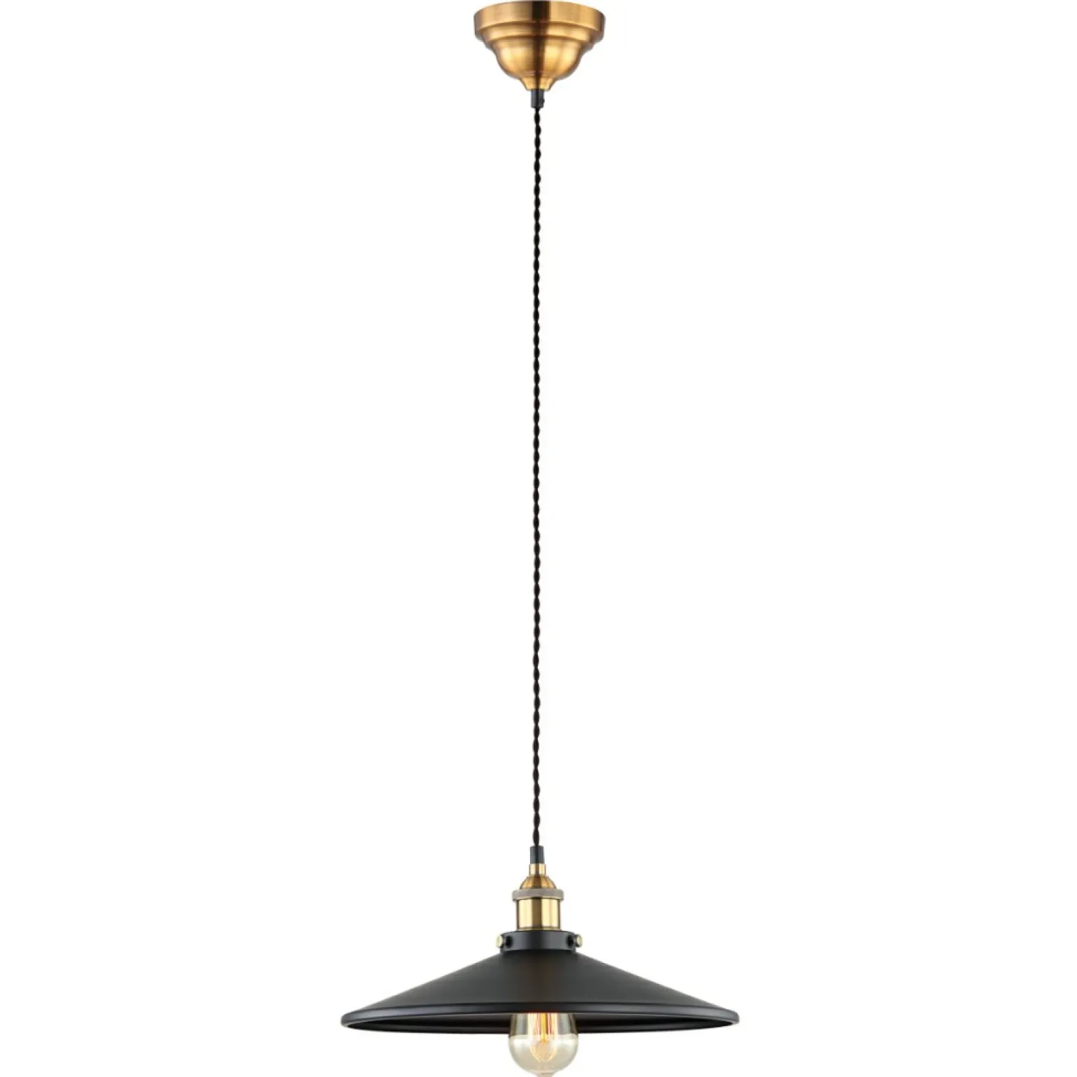 Sale Designerska lampa do kuchni MDM-3458/1L BK+GD VERDA | Kaja Oświetlenie Żyrandole Nowoczesne