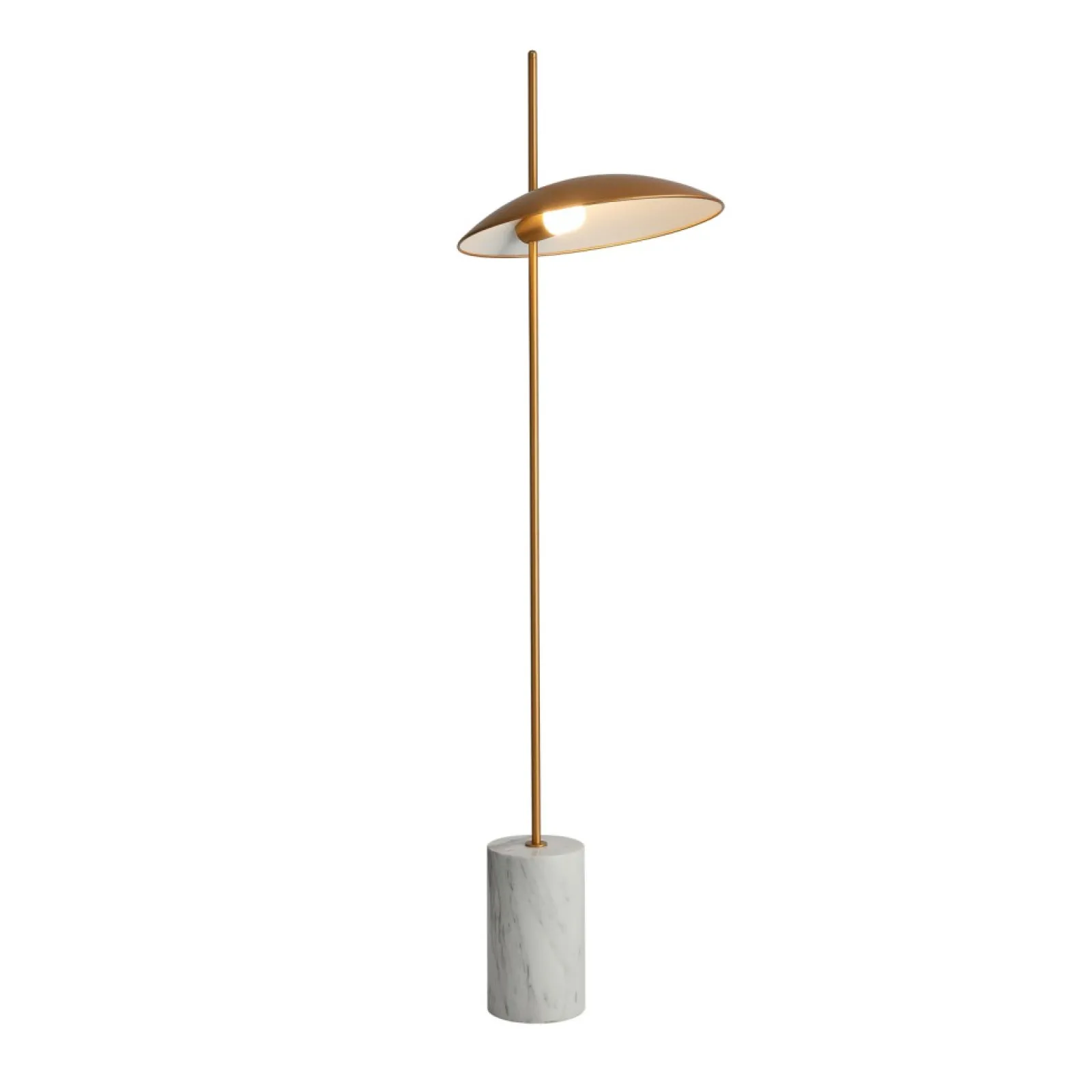 Sklep Kaja Designerska lampa podłogowa FL-203342-1-GD VILAI | Kaja Oświetlenie* Lampy Led