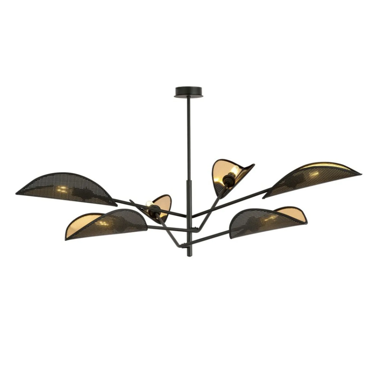 Flash Sale Designerska lampa sufitowa do salonu 1158/6 VENE | Kaja Oświetlenie Żyrandole Nowoczesne