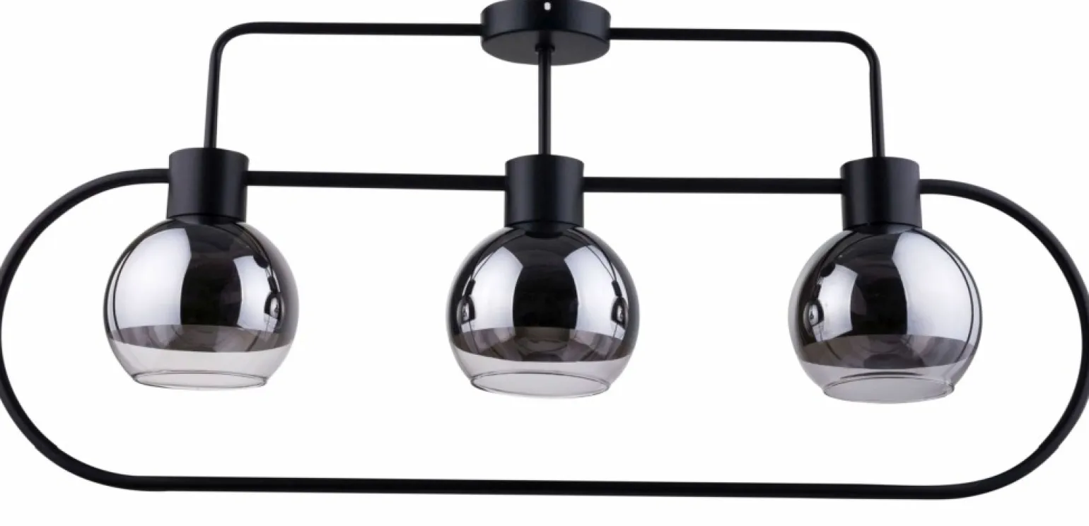 Outlet Designerska lampa sufitowa do stylowej sypialni SIG 31887 - LINDA Żyrandole Nowoczesne