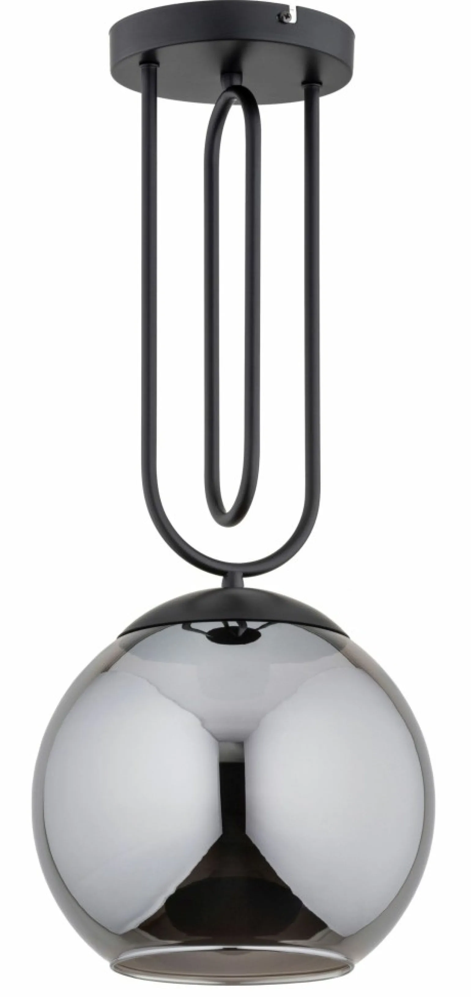 Cheap Designerska lampa sufitowa z ciemnym kloszem AL 61193 RITA | Kaja Żyrandole Nowoczesne