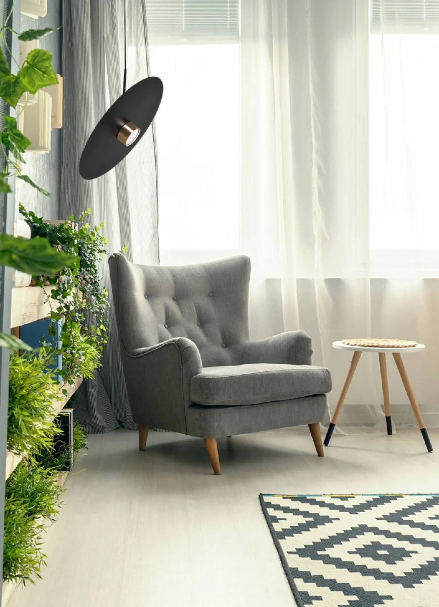 Online Designerska lampa wisząca, ruchoma głowica K-5457 z serii BURGAS Żyrandole Nowoczesne