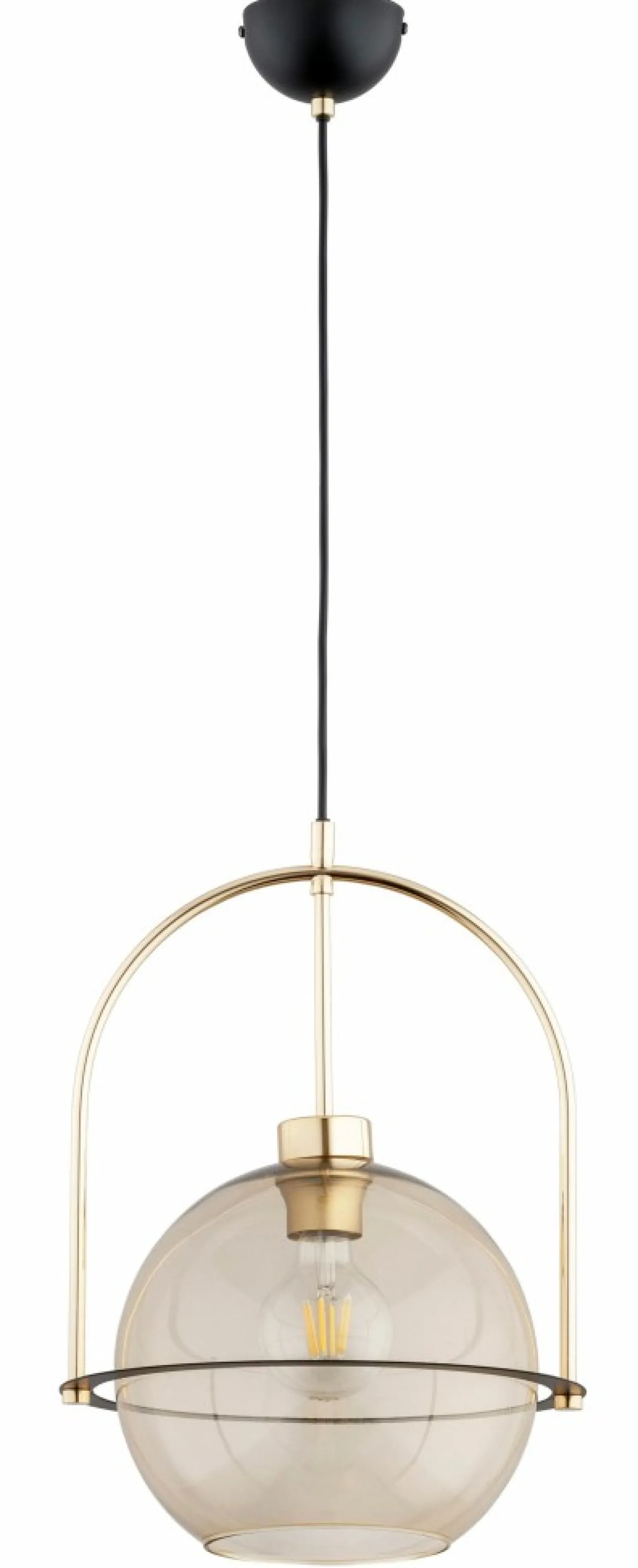 Sale Designerska lampa wisząca z dużym kloszem AL 61286 LERIA | Kaja Żyrandole Nowoczesne
