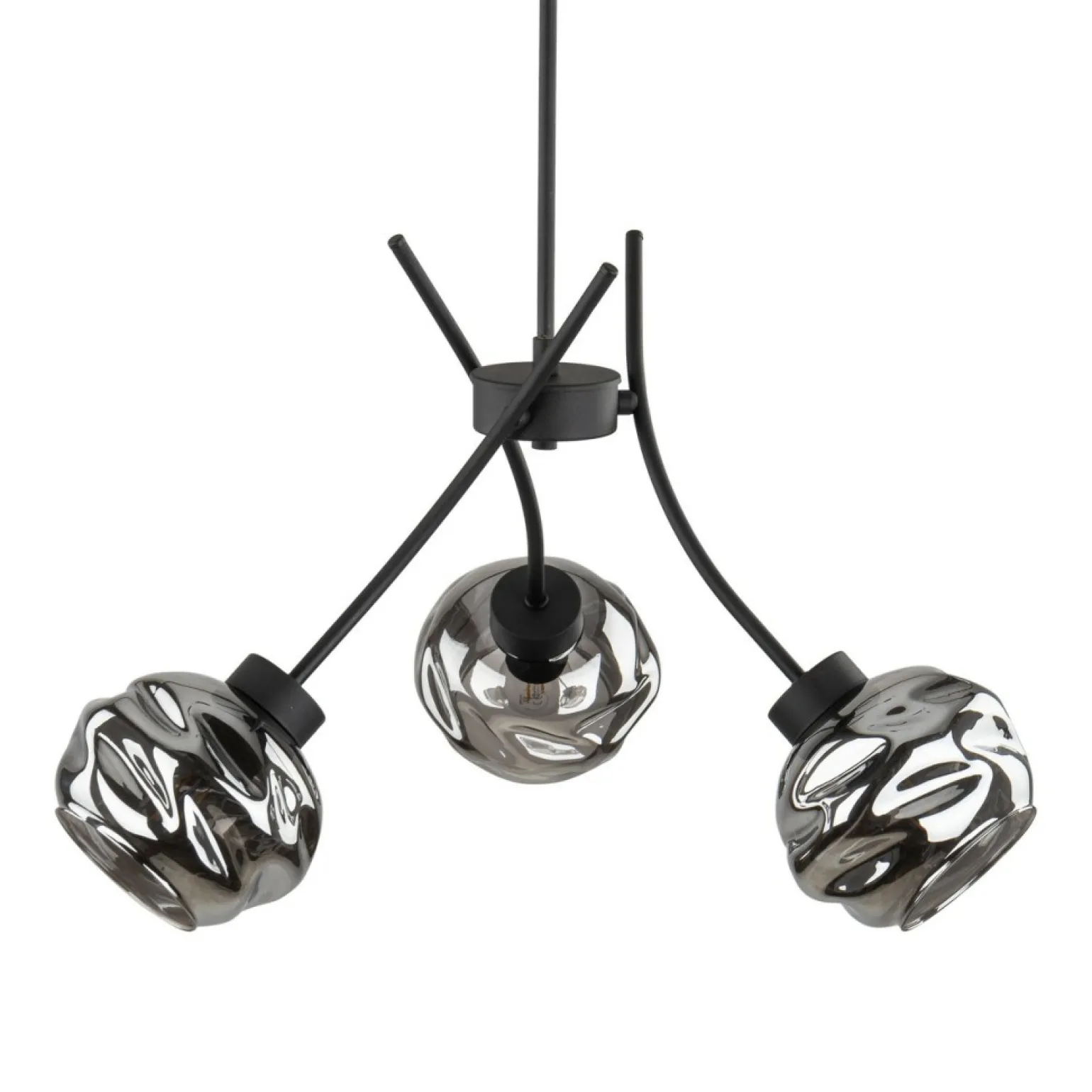 Clearance Designerska lampa wisząca z nietypowymi kloszami TK 5748 z serii ZULIA Żyrandole Nowoczesne
