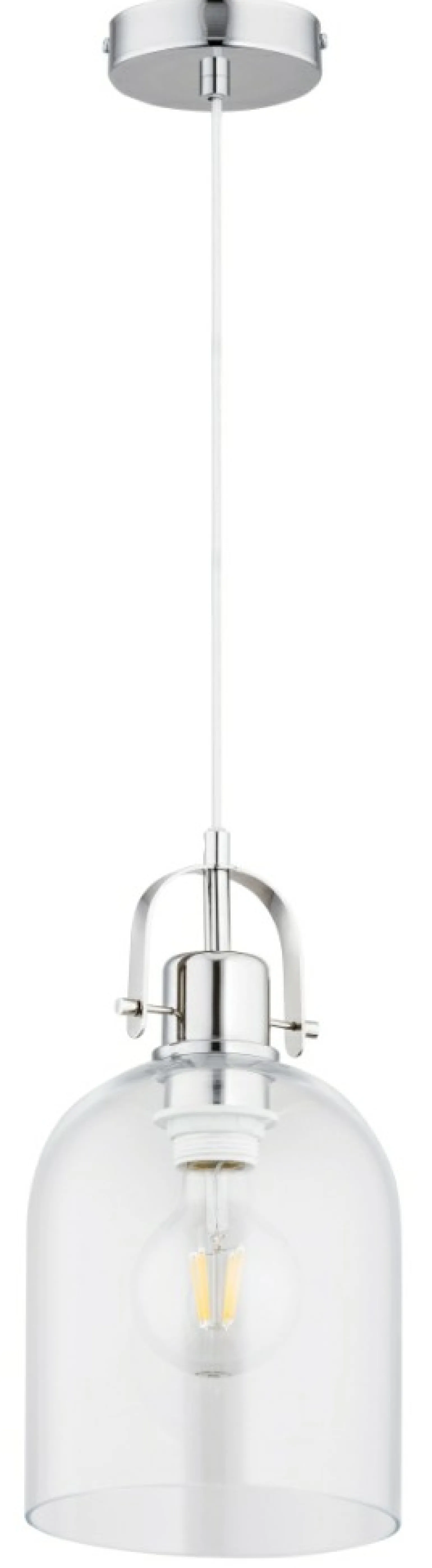 Online Designerska lampa wisząca z przezroczystym kloszem AL 60684 | Kaja Żyrandole Nowoczesne