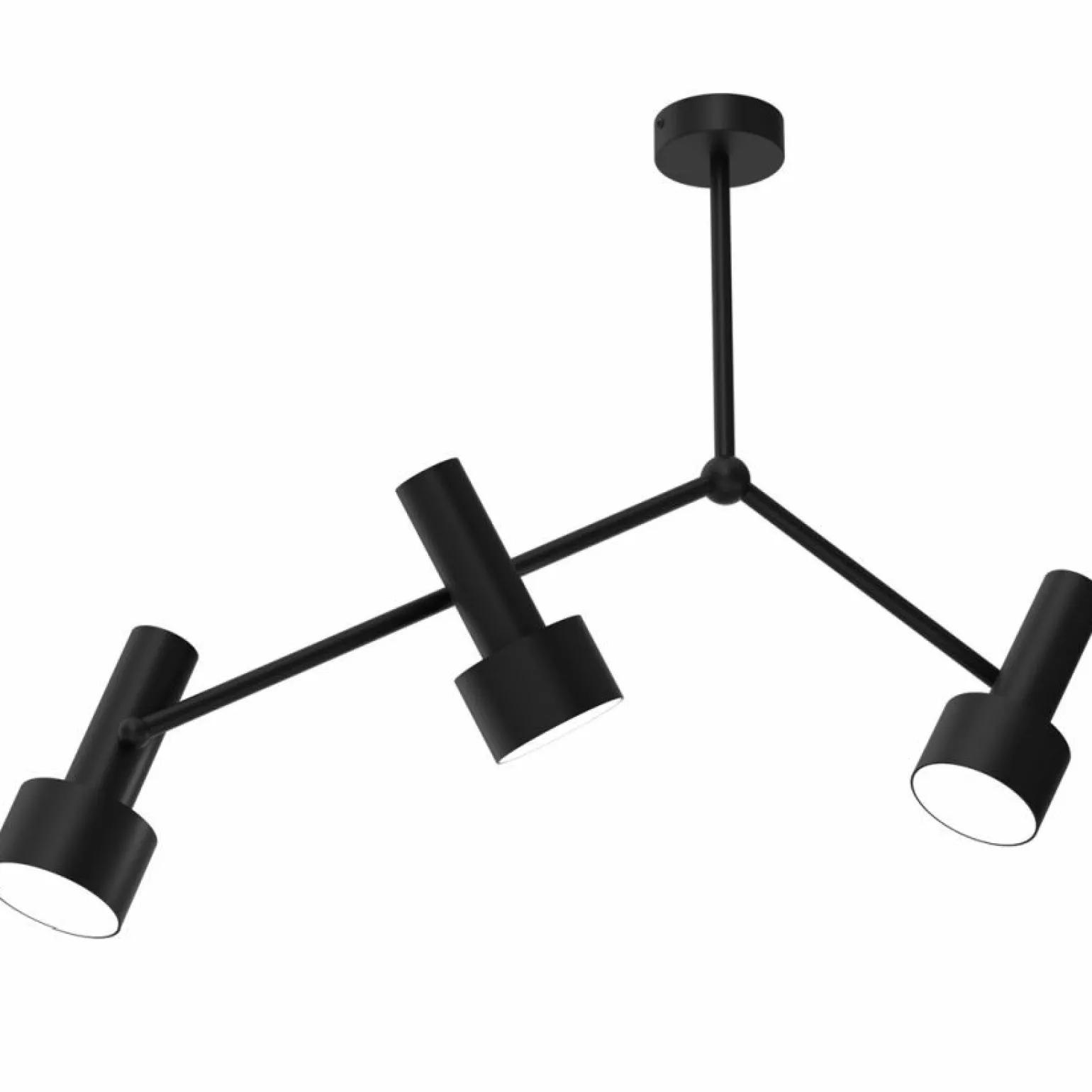 New Designerska lampa z asymetrycznymi ramionami MLP8677 LINTERNA | Kaja Żyrandole Nowoczesne