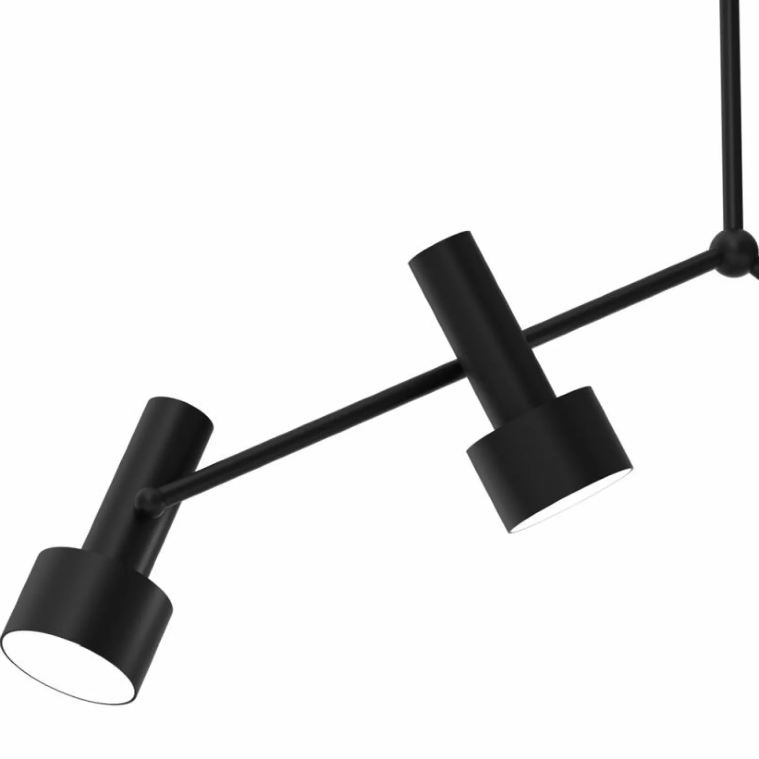 New Designerska lampa z asymetrycznymi ramionami MLP8677 LINTERNA | Kaja Żyrandole Nowoczesne