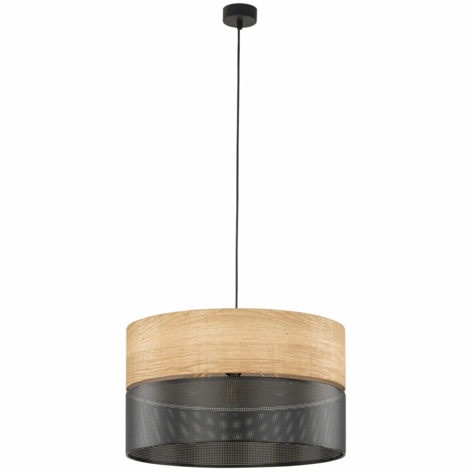 Online Designerska lampa z drewnem, regulowana wysokość TK 4798 z serii NICOL Żyrandole Nowoczesne