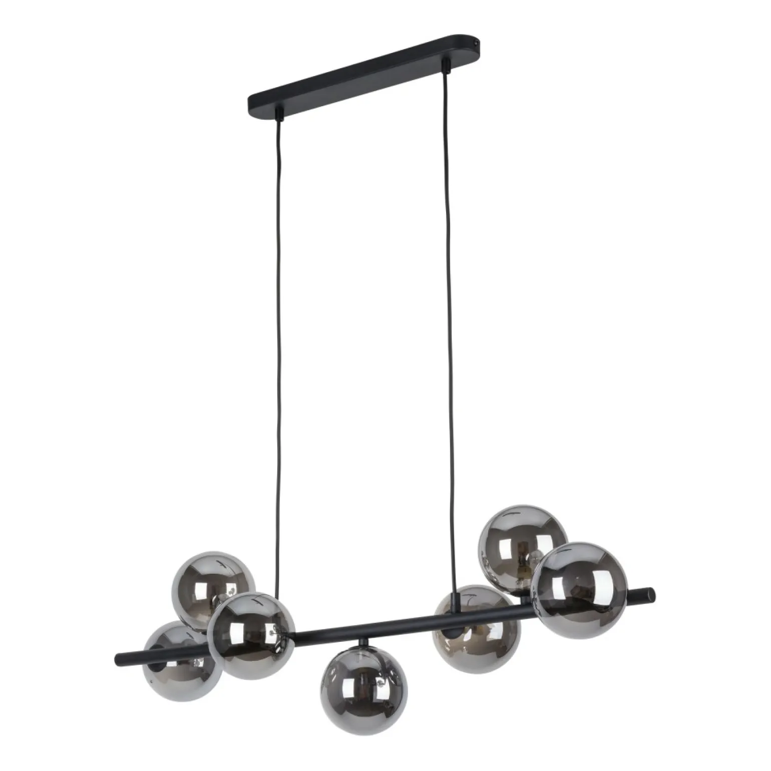 New Designerska lampa z dymionymi kloszami TK 5666 z serii ESTERA | Kaja Żyrandole Nowoczesne