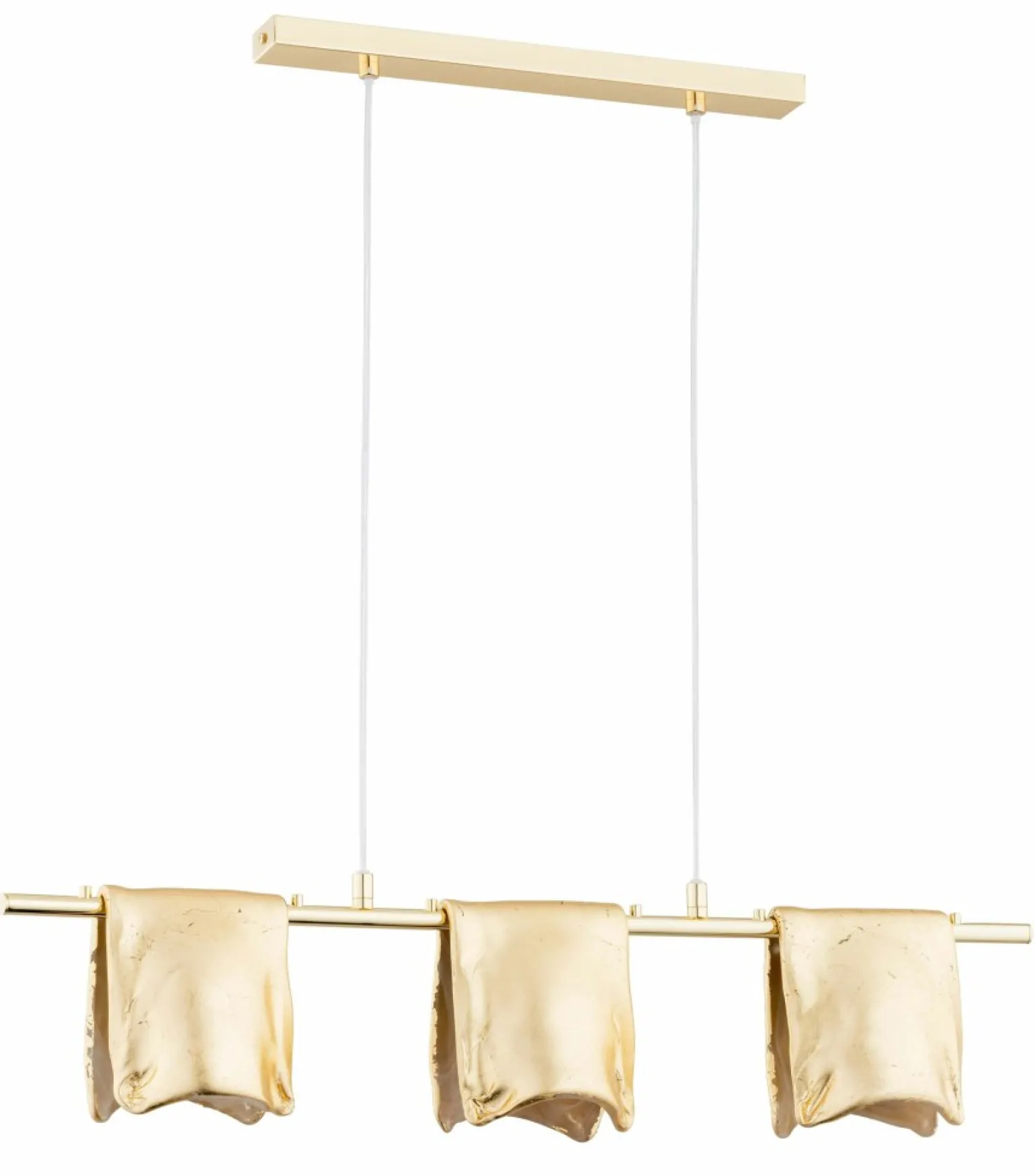 Outlet Designerska, złota lampa wisząca do jadalni AL 62307 FINEZJA | Kaja Żyrandole Nowoczesne