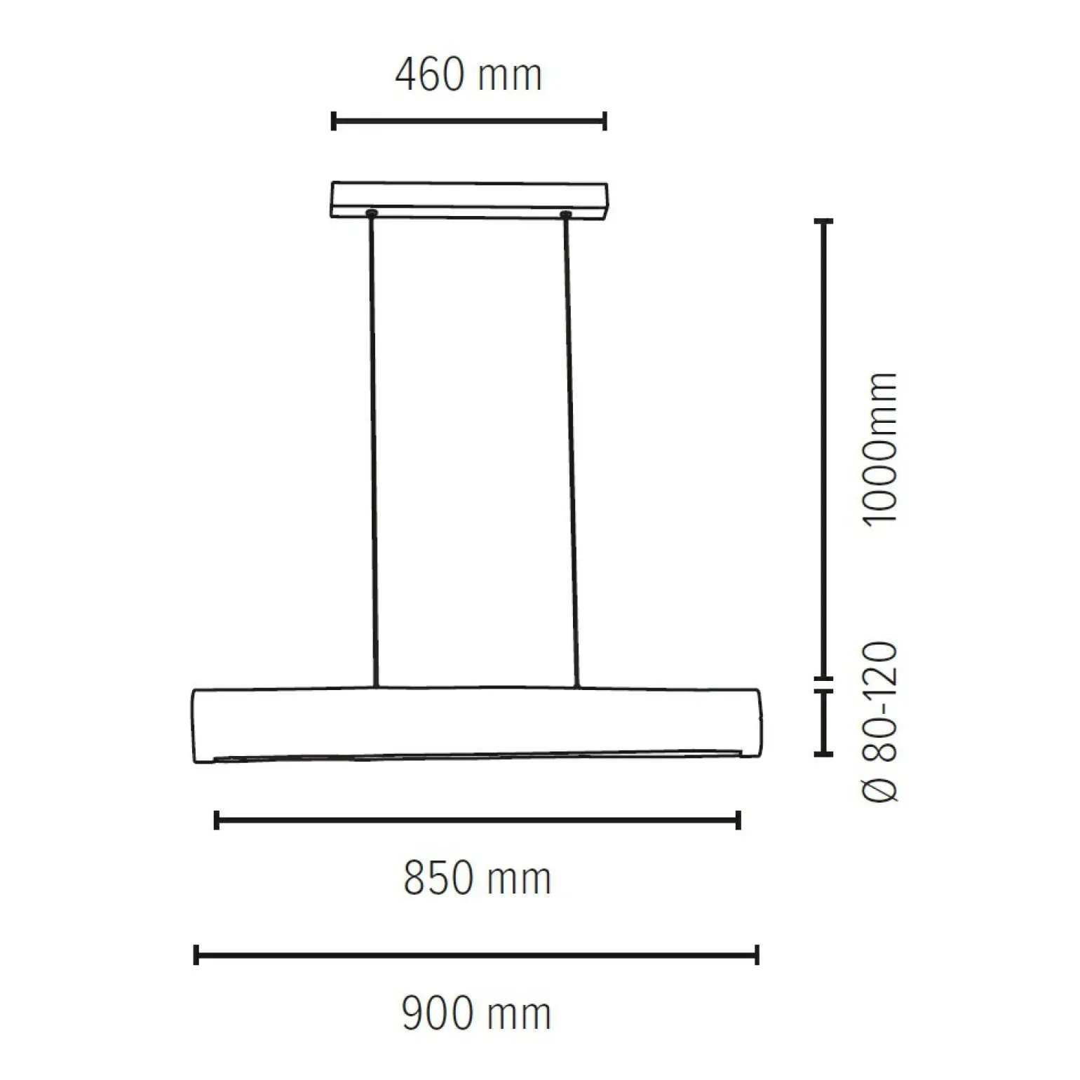 Cheap Drewniana, jasna belka LED 90cm na zwisie 69460104 LUCAS | Kaja Żyrandole Nowoczesne