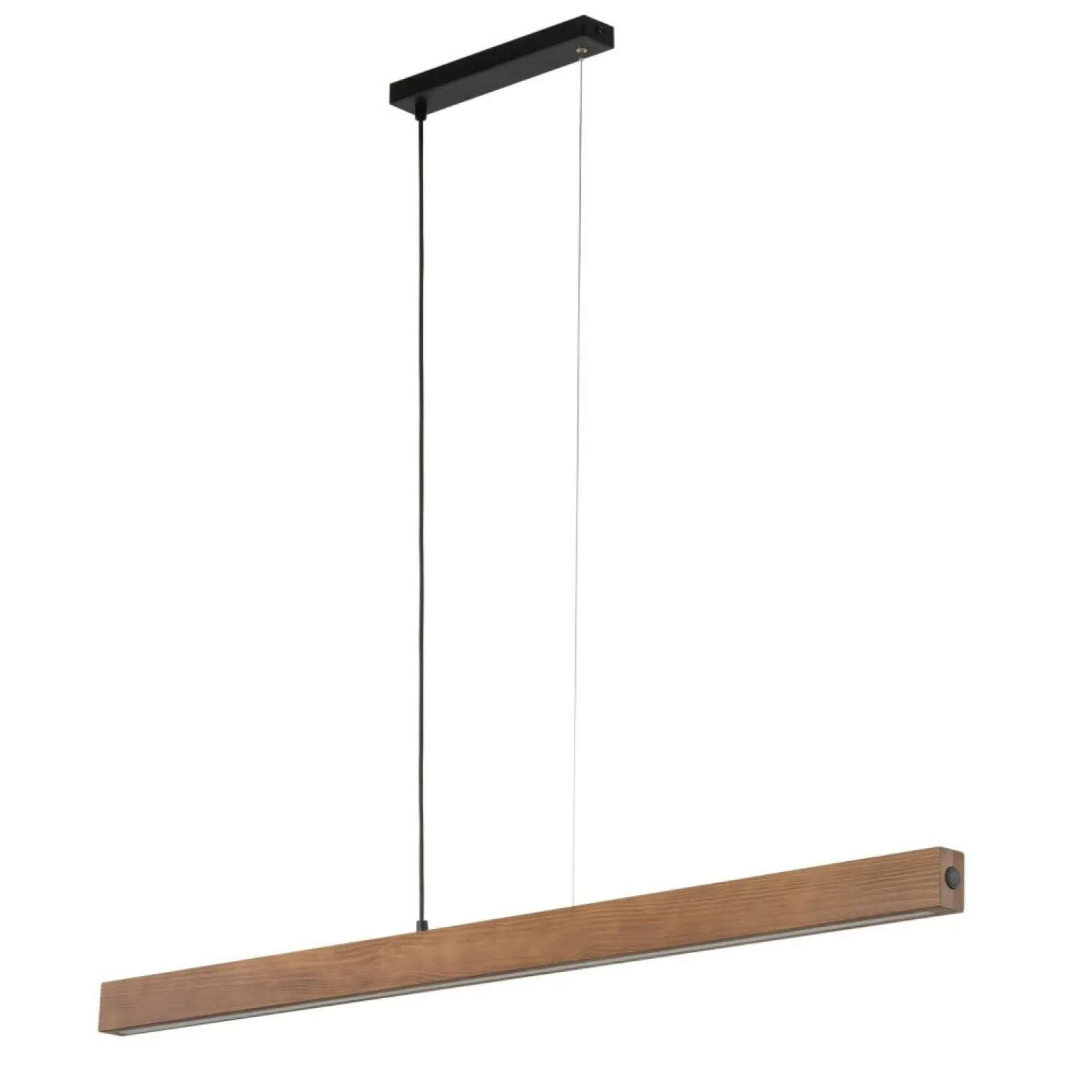 Fashion Drewniana, prosta lampa wisząca, drewniana belka LED TK 1449 TEO Żyrandole Nowoczesne