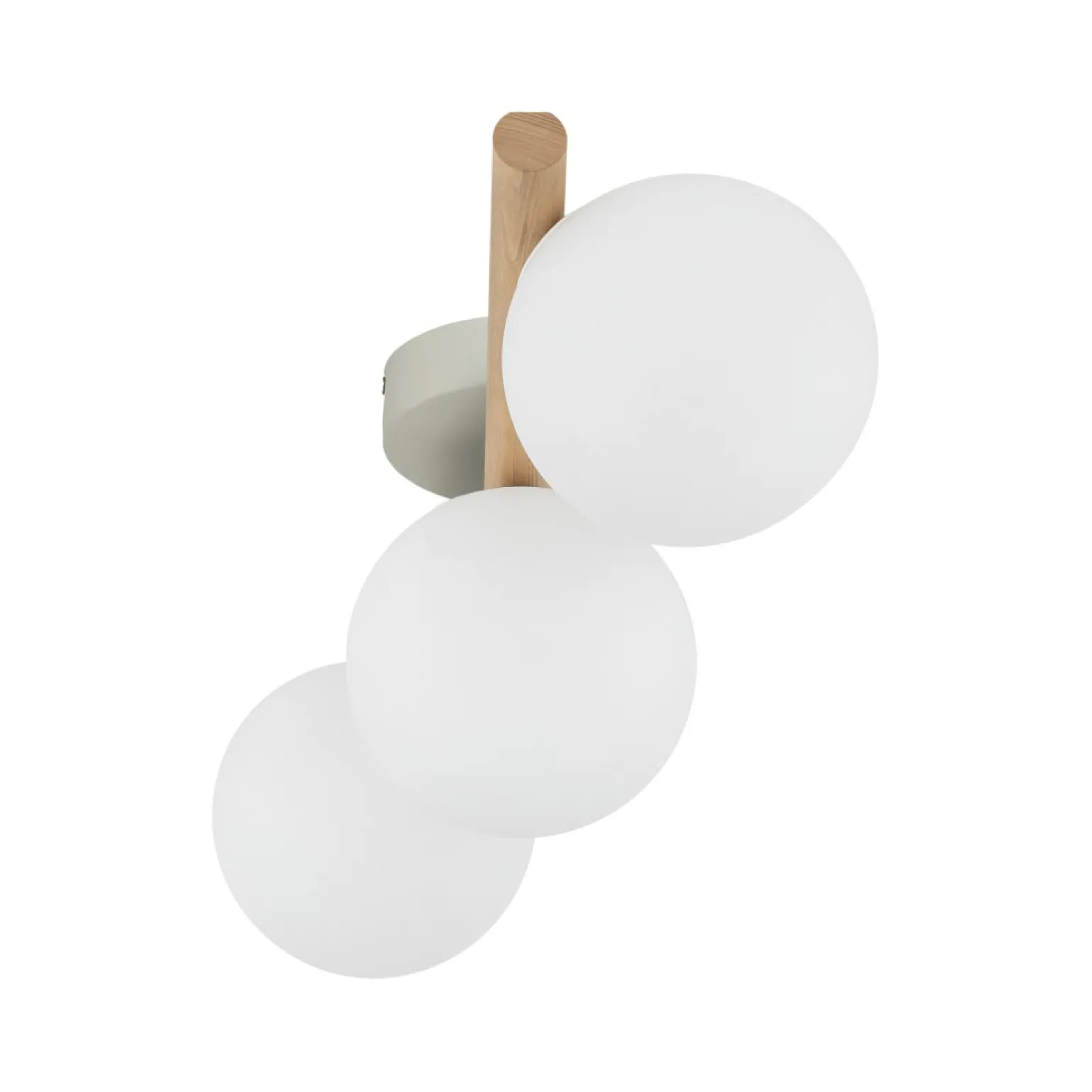 Discount Drewniana, rustykalna lampa sufitowa TK 5768 ESTERA WOOD | Kaja Żyrandole Nowoczesne