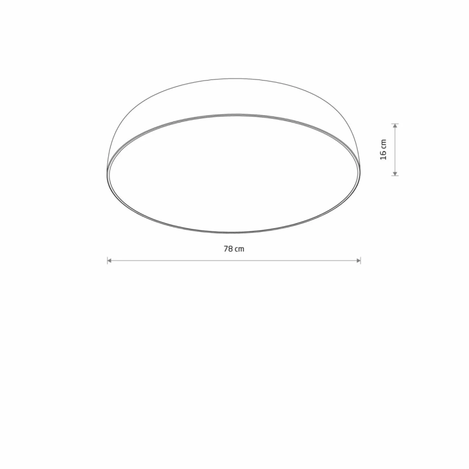 Sklep Kaja Duża lampa sufitowa do salonu ⌀78cm 10xE27 8022 SATELLITE | Kaja* Plafony Klasyczne | Plafony Nowoczesne