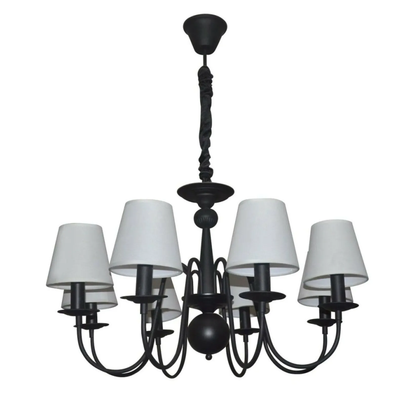 Sklep Kaja Duża lampa z klasycznymi abażurami LP-88439/8P WERONA | Kaja* Randole Tradycyjne