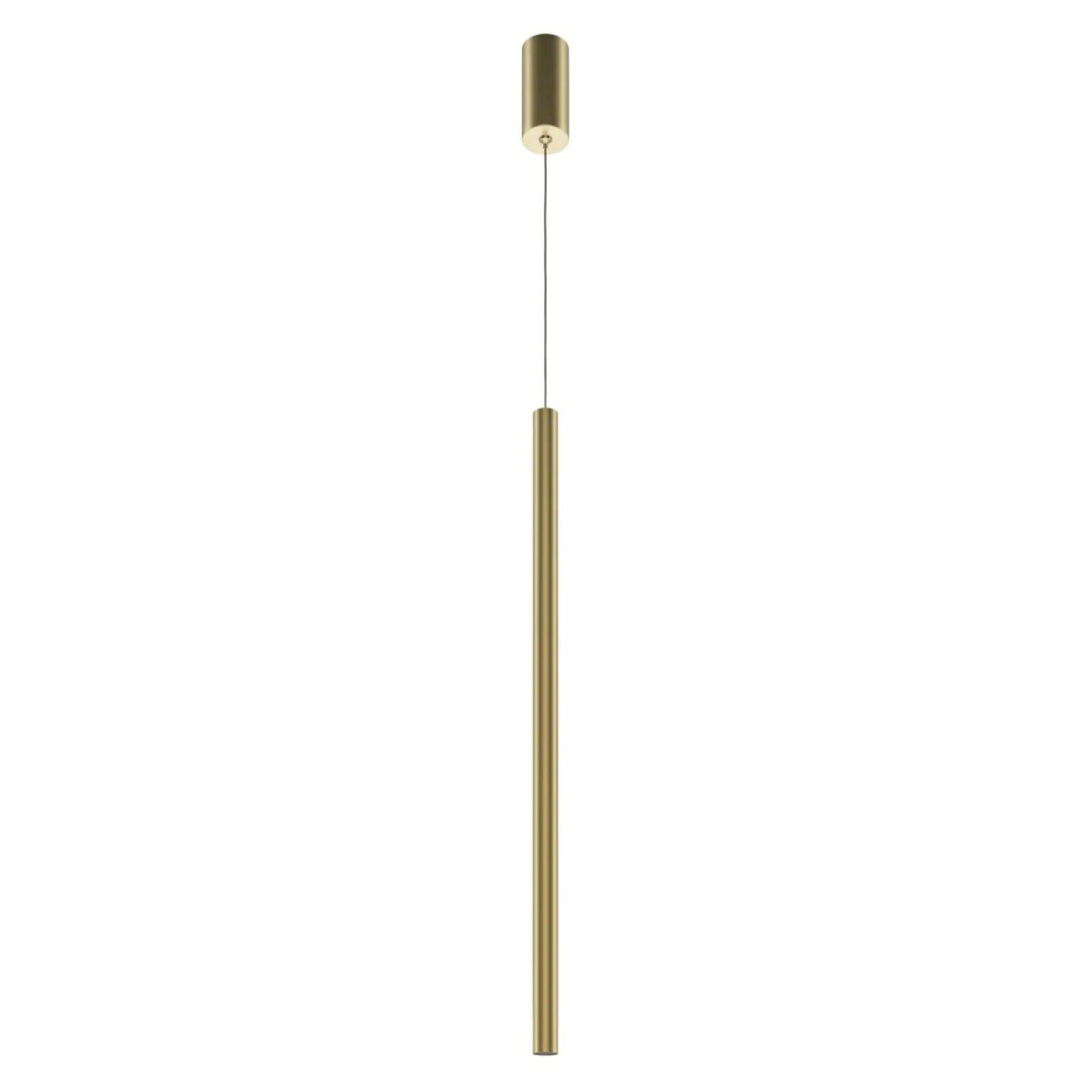 Online Długa, złota lampa wisząca, tuba MOD160PL-L6G4K1 z serii PRO EXTRA Żyrandole Nowoczesne