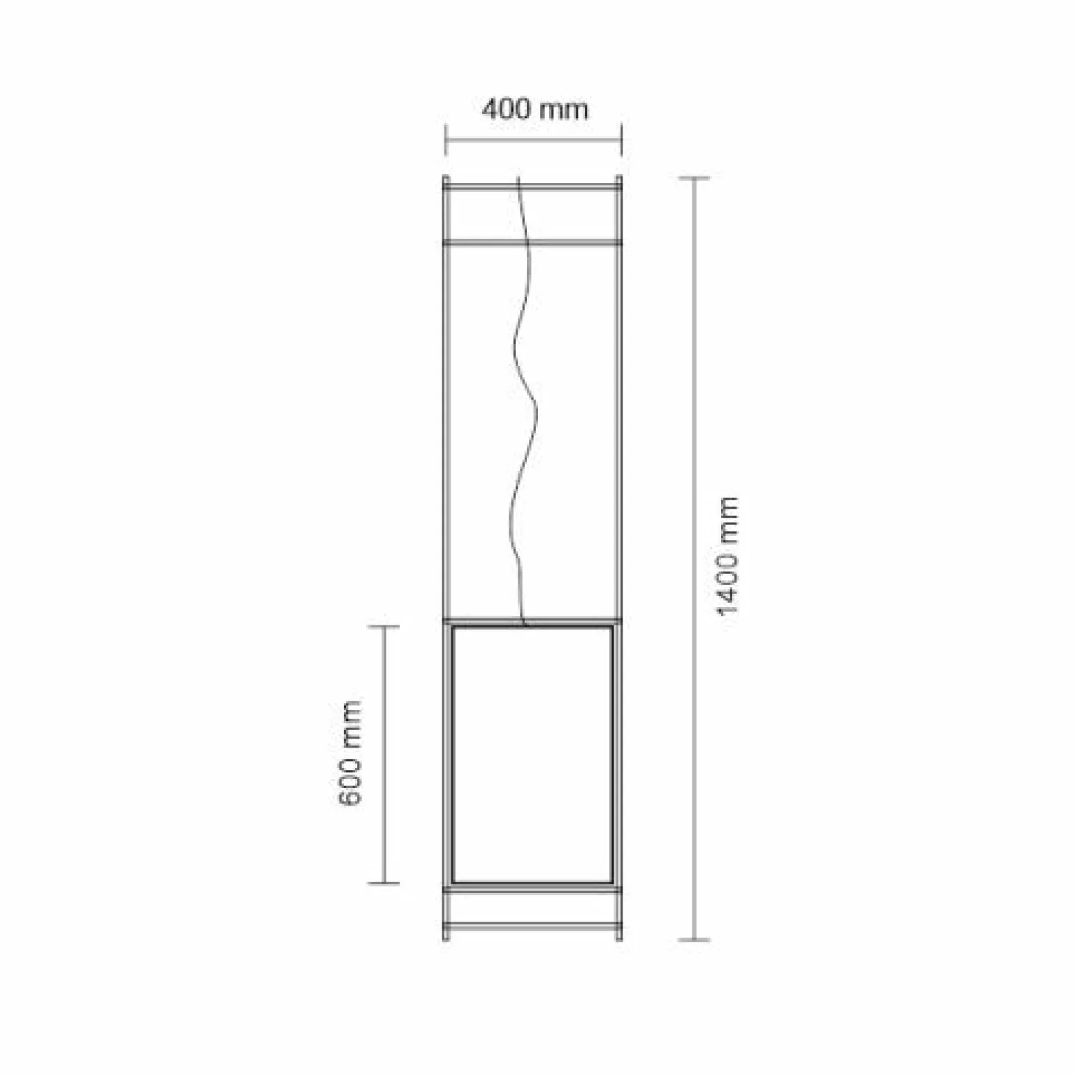Flash Sale Długi, designerski zwis geometryczny - miedź 140cm ANT 9552 PAA | Kaja Żyrandole Nowoczesne