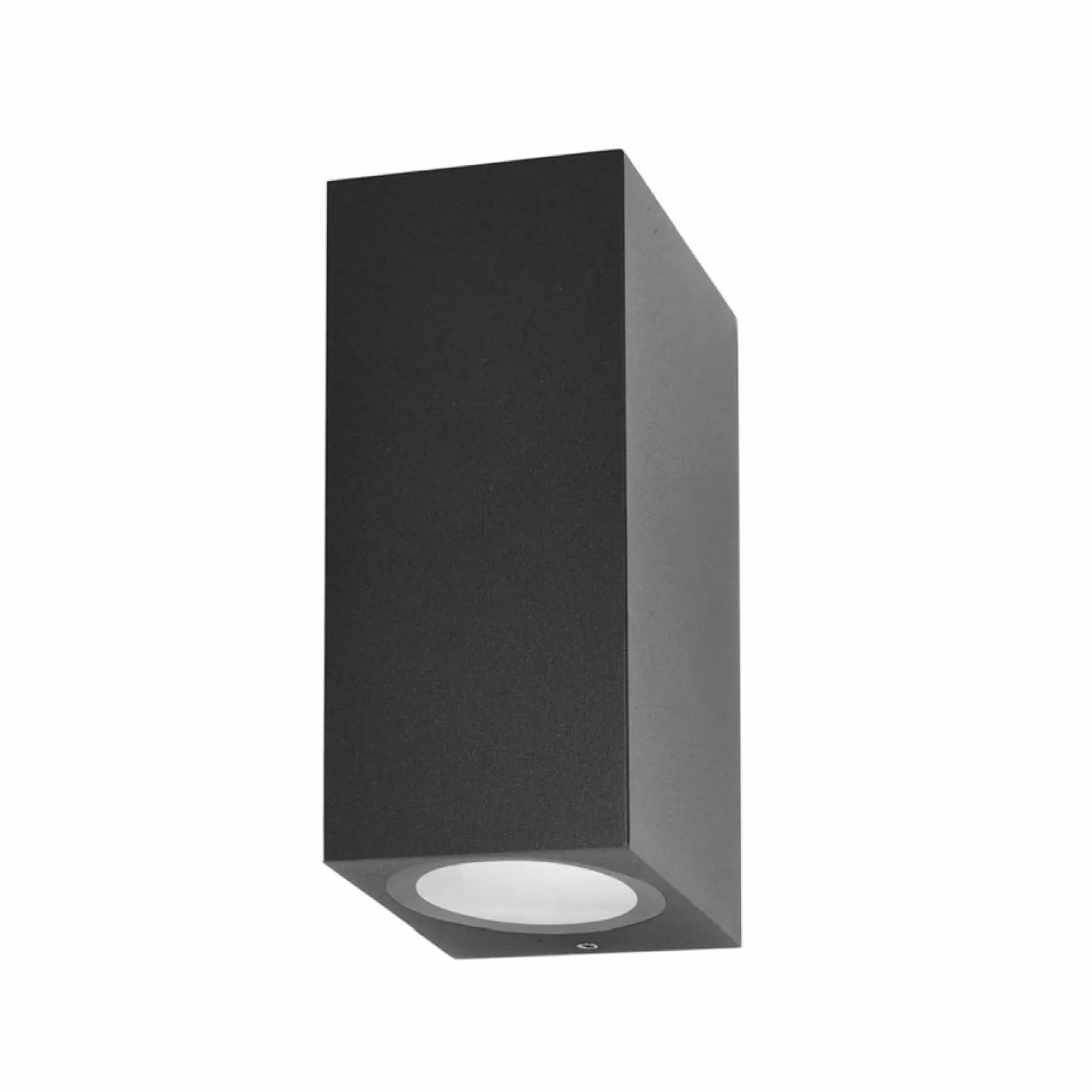 Sklep Kaja Dwukierunkowa, geometryczna lampa na elewację OWL-2198-1SQ serii GENTA* Kinkiety Ogrodowe