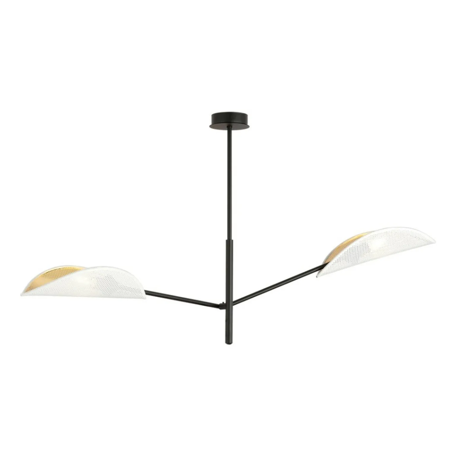 Sale Dwupunktowa lampa sufitowa do sypialni 1159/2 VENE | Kaja Oświetlenie Żyrandole Nowoczesne