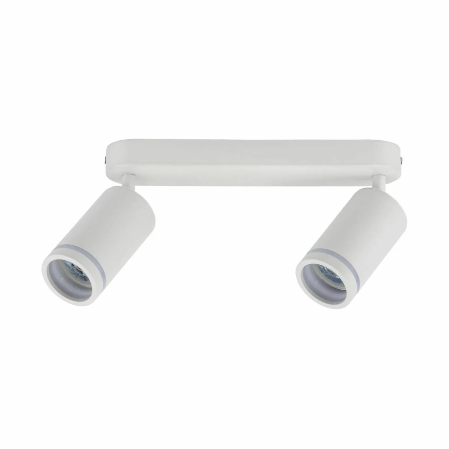 Flash Sale Dwupunktowa lampa sufitowa z reflektorami TK 6913 JET WHITE | Kaja Żyrandole Nowoczesne