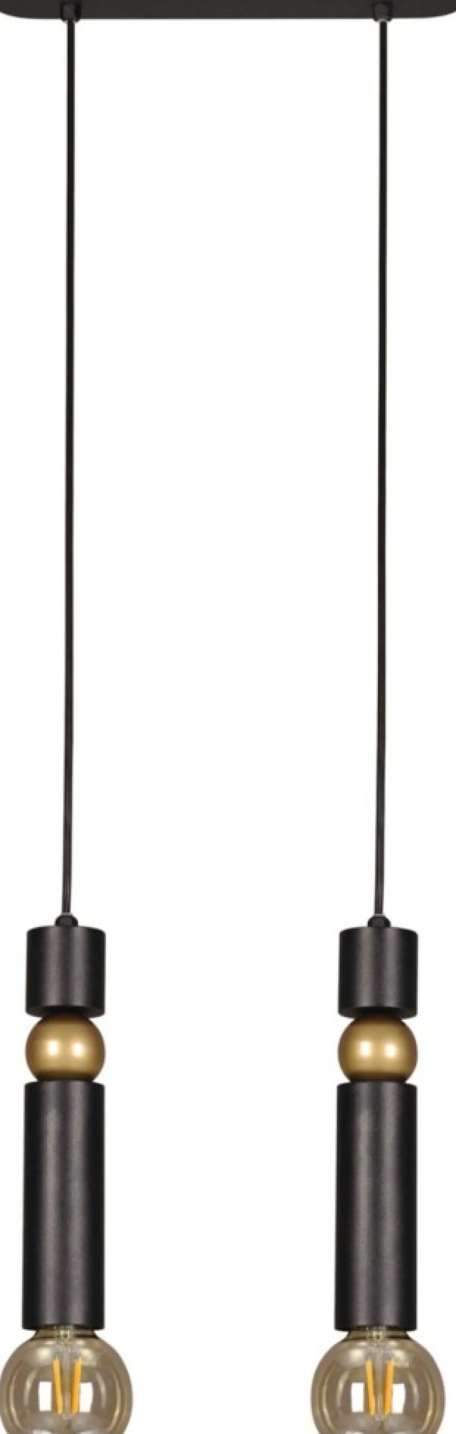 Store Dwupunktowa, minimalistyczna lampa wisząca K-4741 RIANO | Kaja Żyrandole Nowoczesne