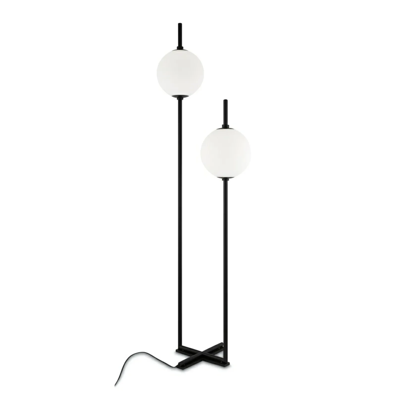 Sklep Kaja Dwuramienna lampa stojąca z kloszami Z020FL-L12BK THE SIXTH SENSE* Lampy Led