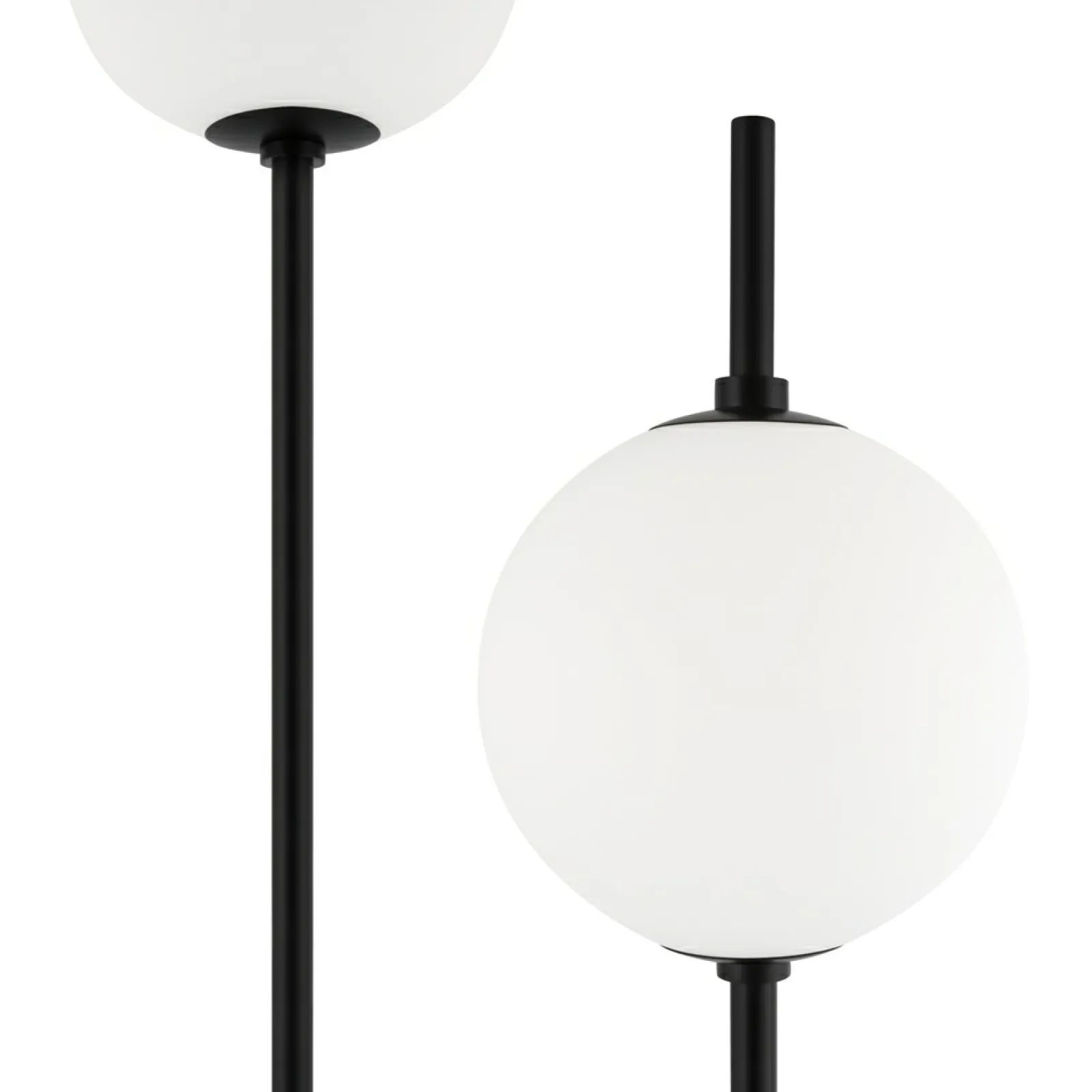 Sklep Kaja Dwuramienna lampa stojąca z kloszami Z020FL-L12BK THE SIXTH SENSE* Lampy Led