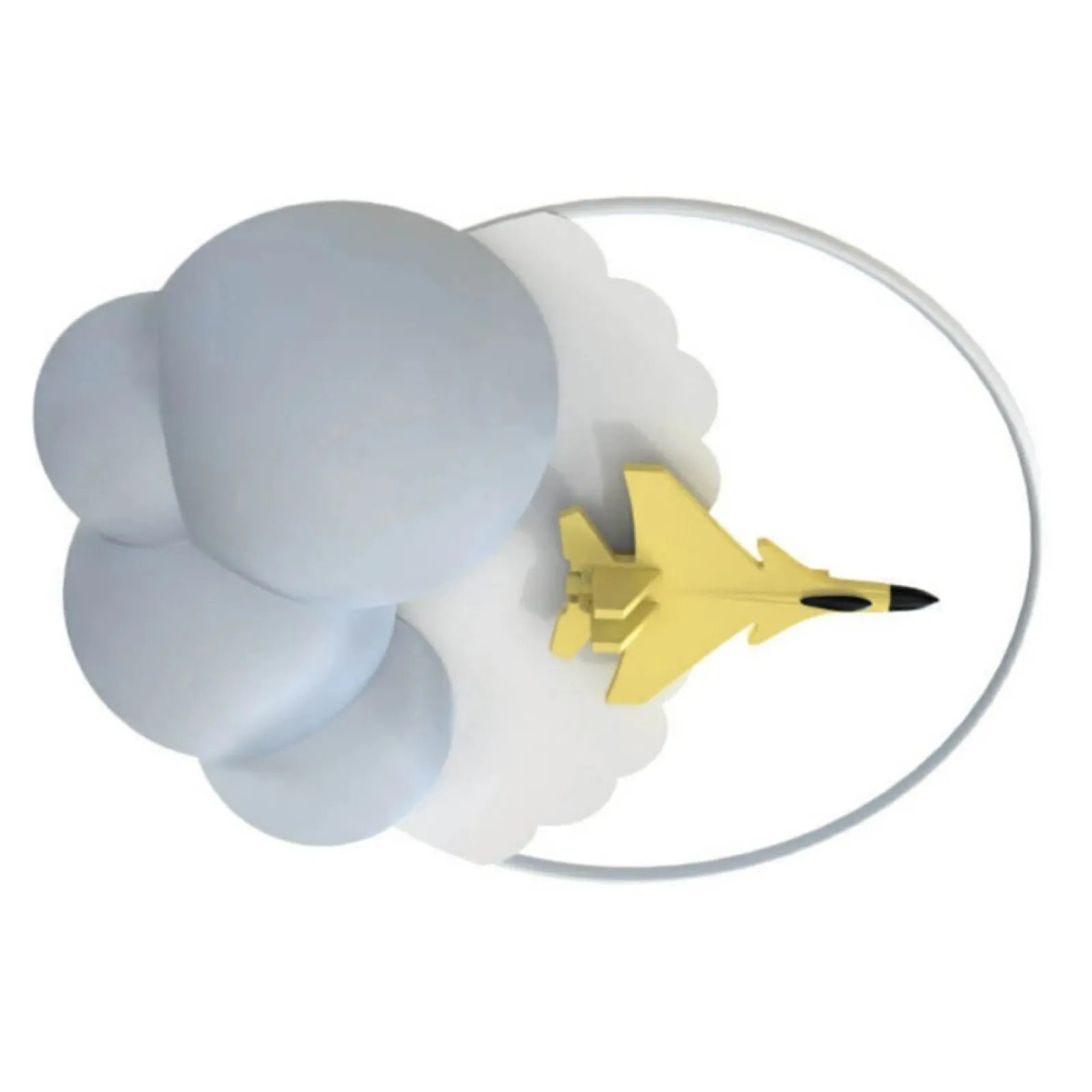 Sklep Kaja Dziecięca, ozdobna lampa sufitowa LED MX4024-1-3WT FOCUS | Kaja* Lampy Led | Plafony Nowoczesne