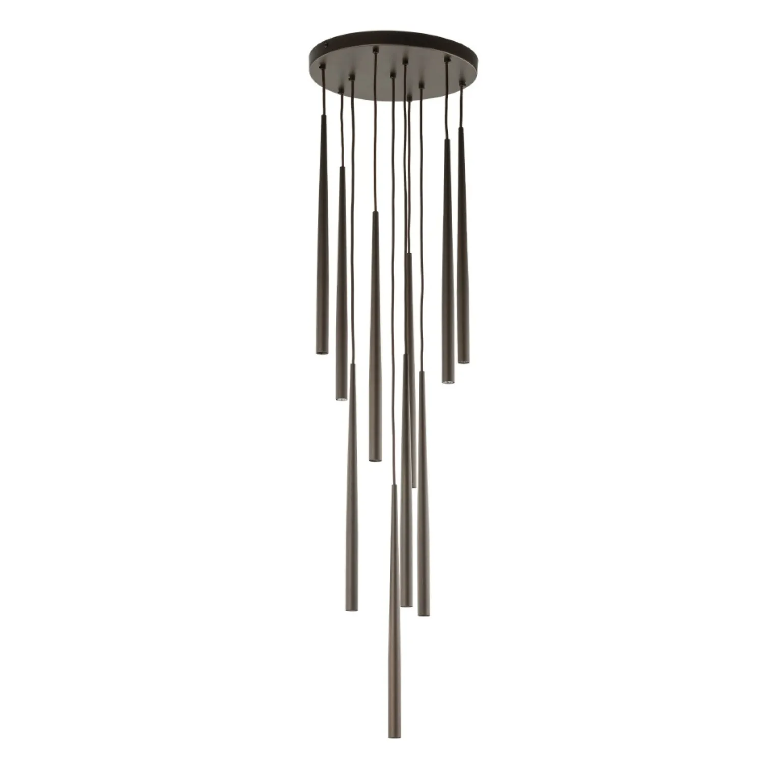 New Efektowna, brązowa lampa na antresolę TK 10110 PIANO BROWN | Kaja Żyrandole Nowoczesne