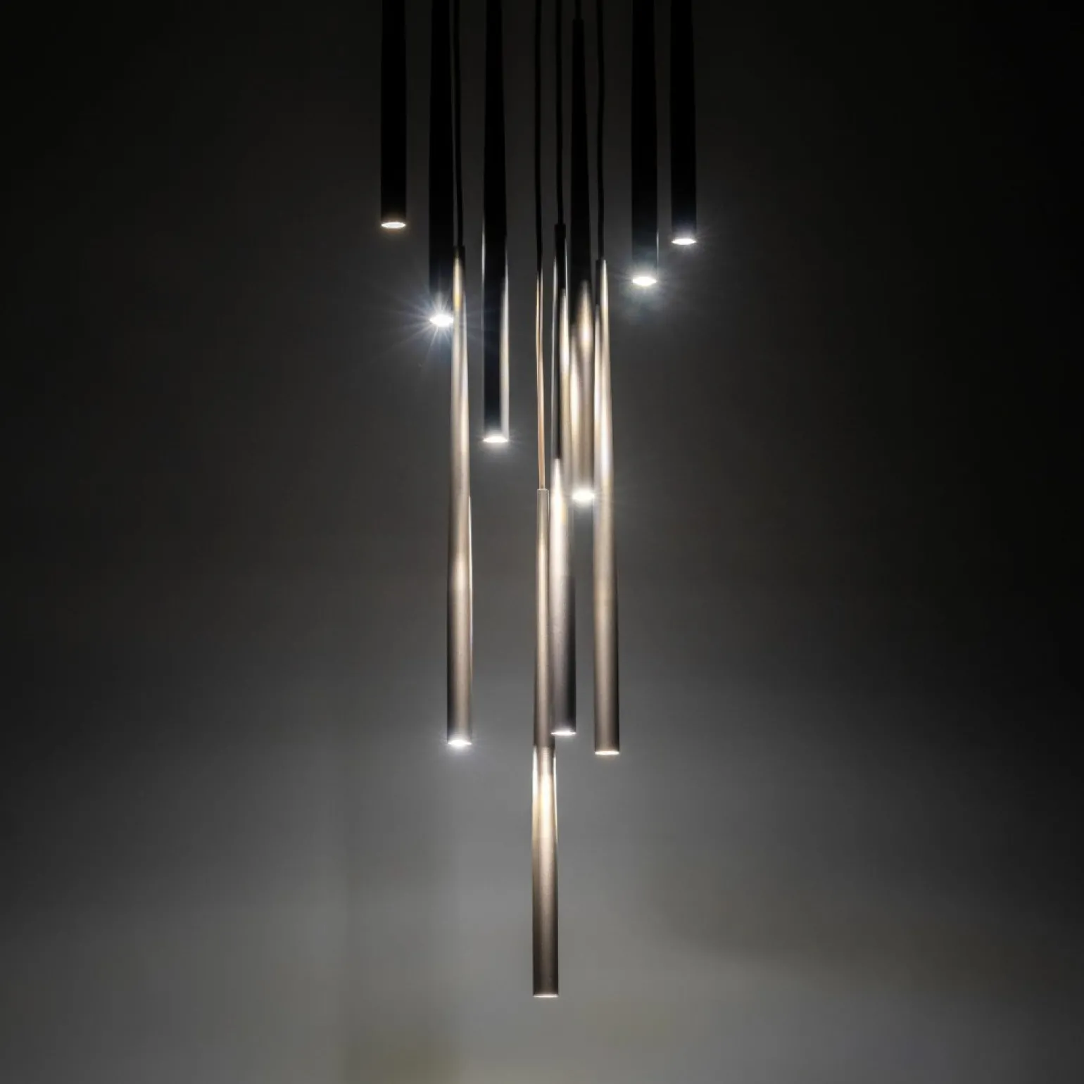 New Efektowna, brązowa lampa na antresolę TK 10110 PIANO BROWN | Kaja Żyrandole Nowoczesne