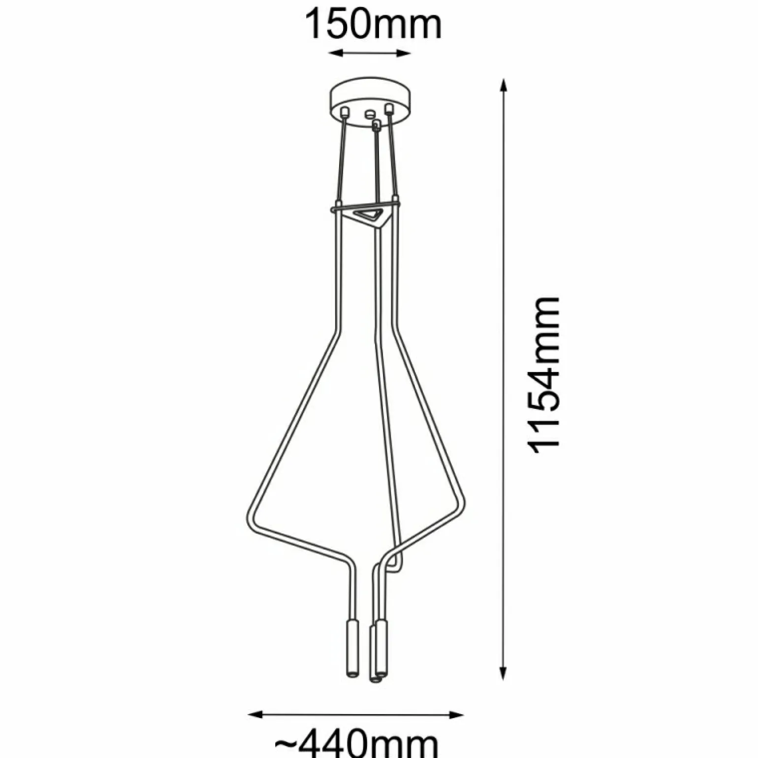 Cheap Efektowna, designerska lampa wisząca G9 ANT 5140 NO. VI | Kaja Żyrandole Nowoczesne
