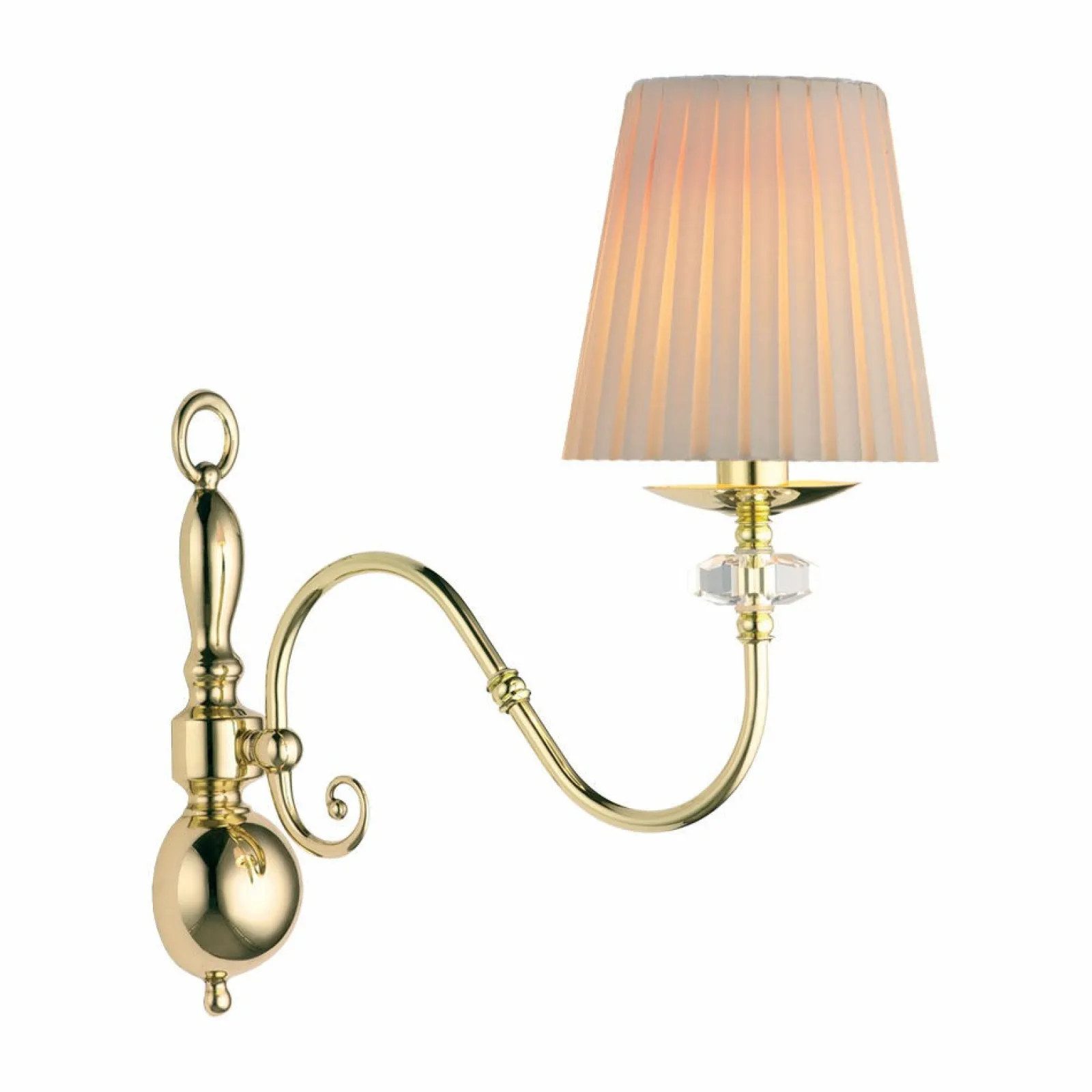 Sklep Kaja Efektowna, elegancka lampa ścienna glamour ANT 8395 LILOSA | Kaja* Kinkiety Tradycyjne