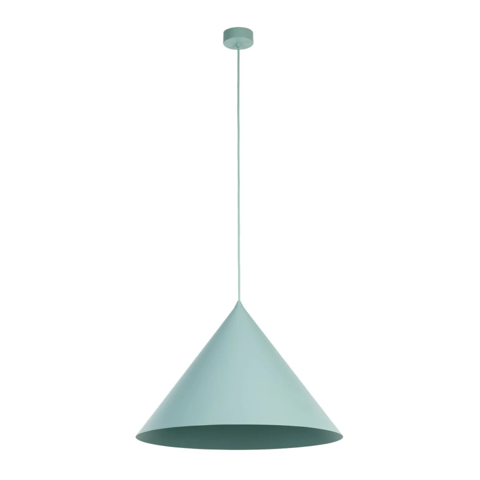 New Efektowna lampa do pokoju dziecka TK 10087 CONO MINT | Kaja Żyrandole Nowoczesne