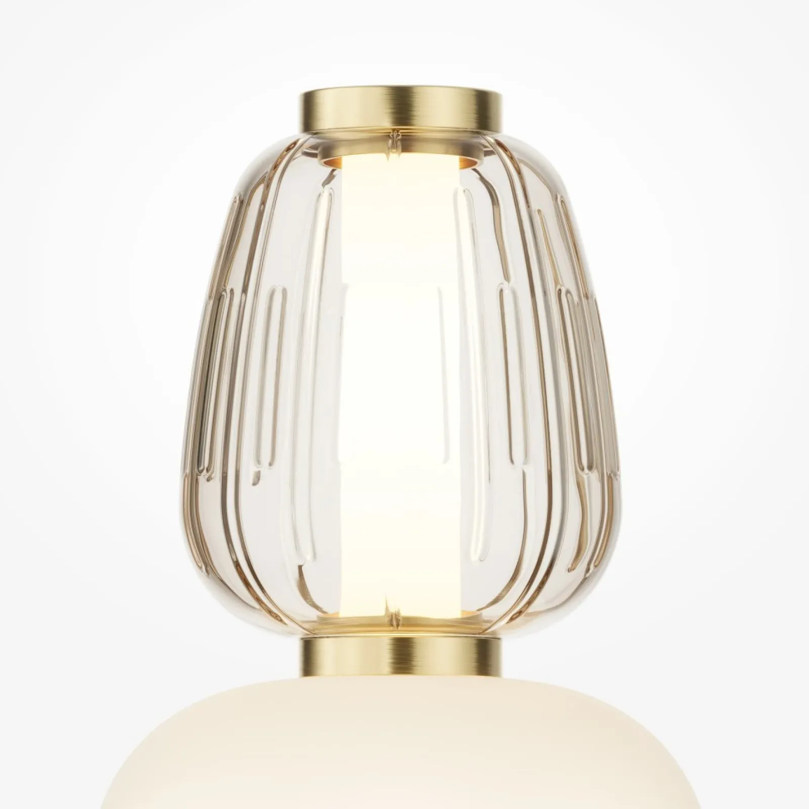 Sklep Kaja Efektowna lampa podłogowa, dekoracyjna MOD267FL-L32G3K z serii PATTERN* Lampy Led