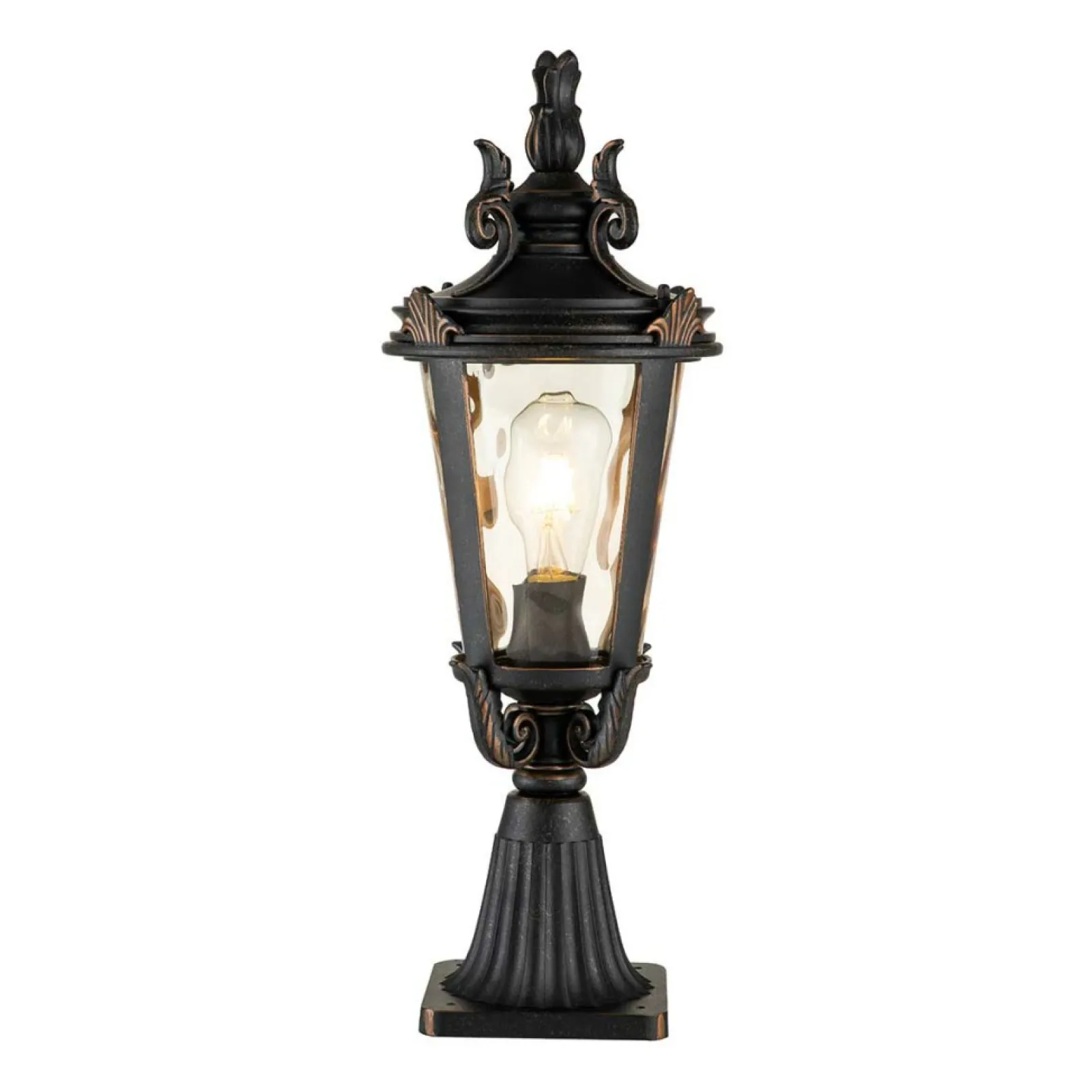 Sklep Kaja Efektowna lampa stojąca, czarna BT3-M z serii BALTIMORE* Lampy Ogrodowe Stojące