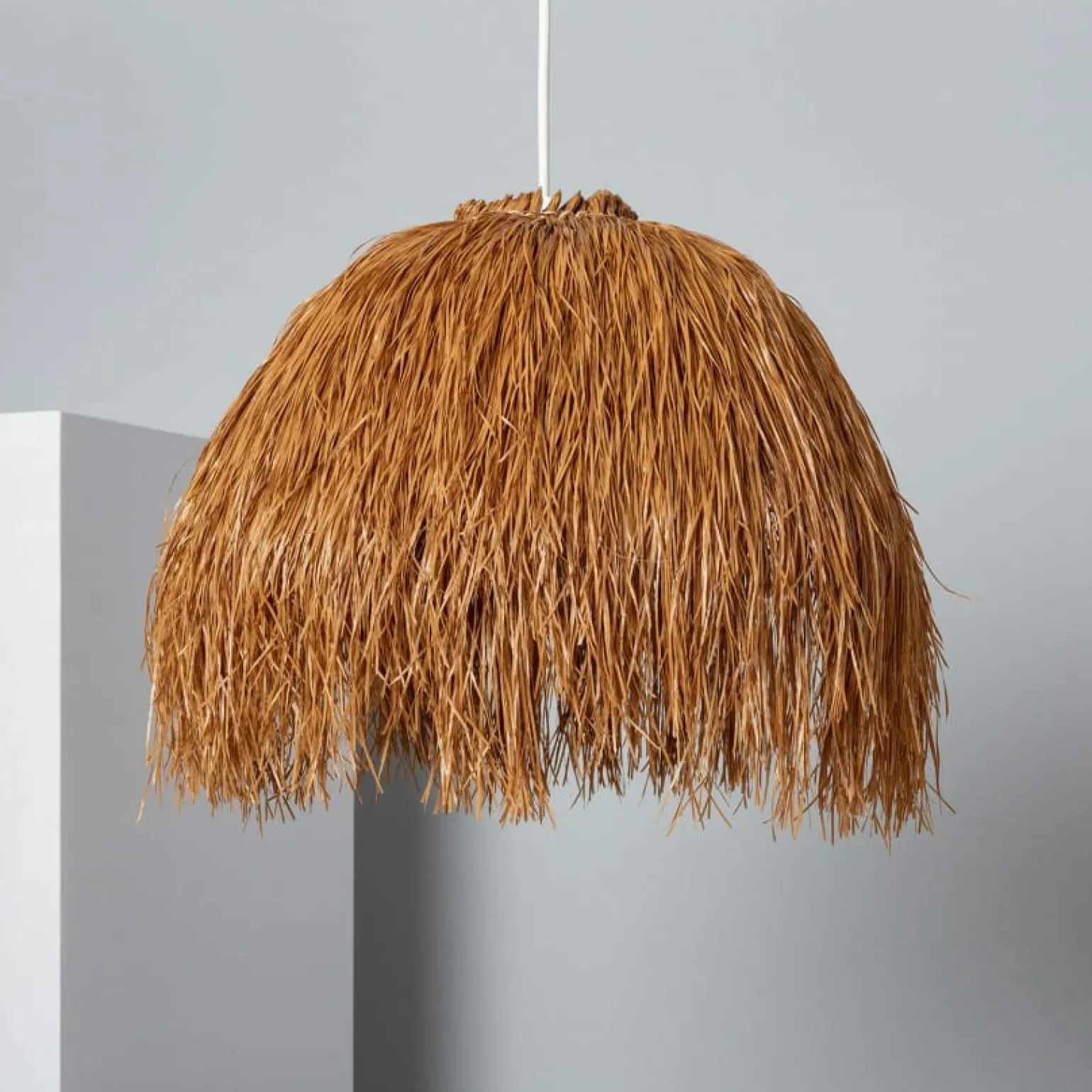 Shop Efektowna lampa z rattanowym abażurem ABR-NLW30-BH-E27 BOHO | Kaja Żyrandole Nowoczesne