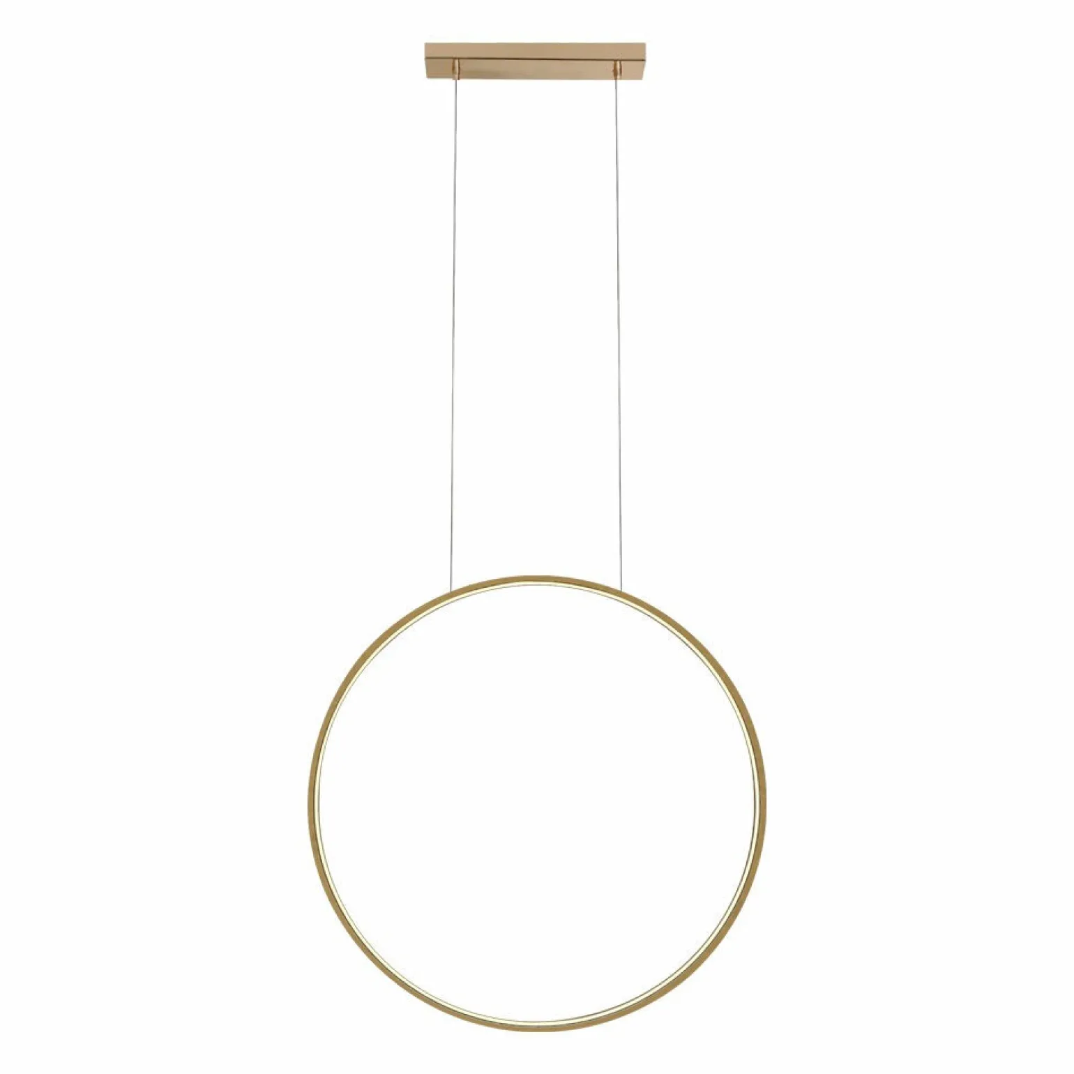 Cheap Efektowna, okrągła lampa wisząca ⌀57cm 3000K ANT 5304 AGARO | Kaja Żyrandole Nowoczesne