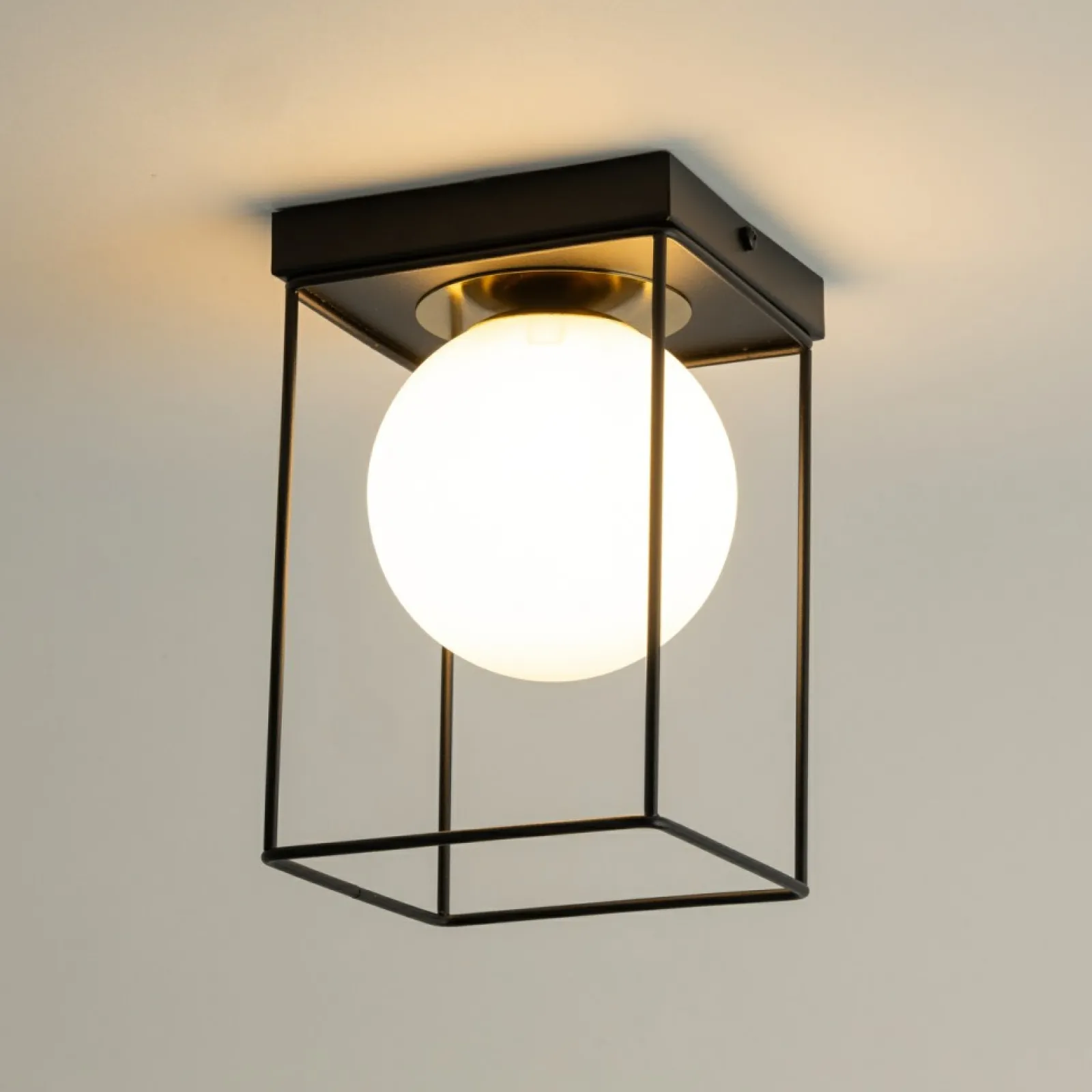 Sklep Kaja Efektowna, pojedyncza lampa sufitowa box SIG 40710 AROMA | Kaja* Plafony Nowoczesne
