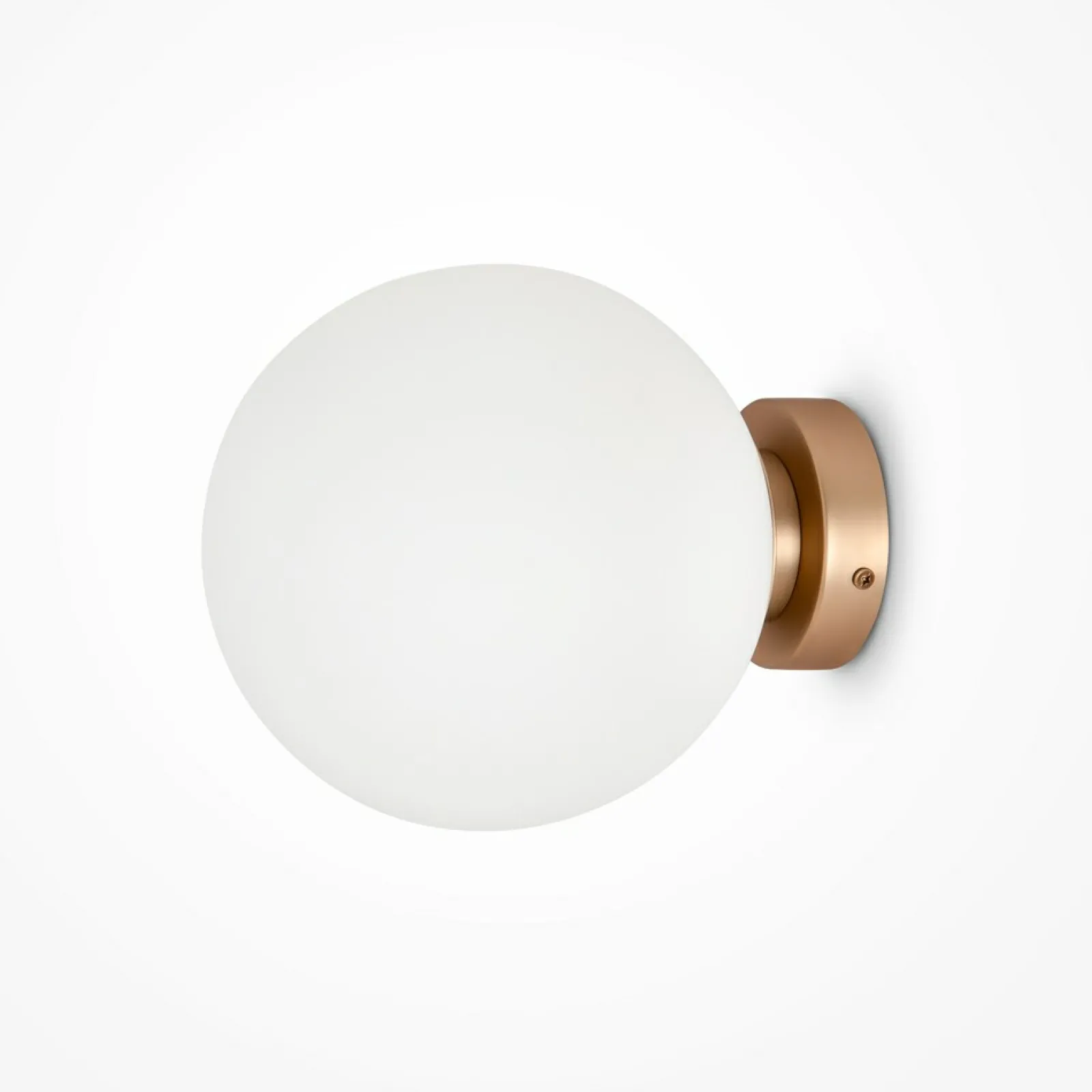 Sklep Kaja Elegancka, kulista lampa ścienna ⌀20cm MOD321WL-01G3 BASIC FORM* Kinkiety Tradycyjne