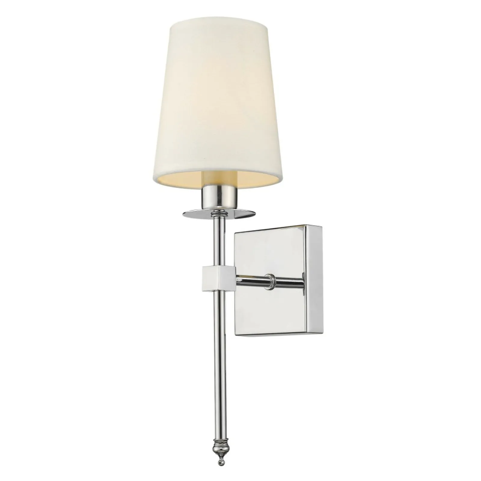 Sklep Kaja Elegancka lampa do sypialni LP-2118/1W CHROM CASOLI | Kaja Oświetlenie* Kinkiety Tradycyjne